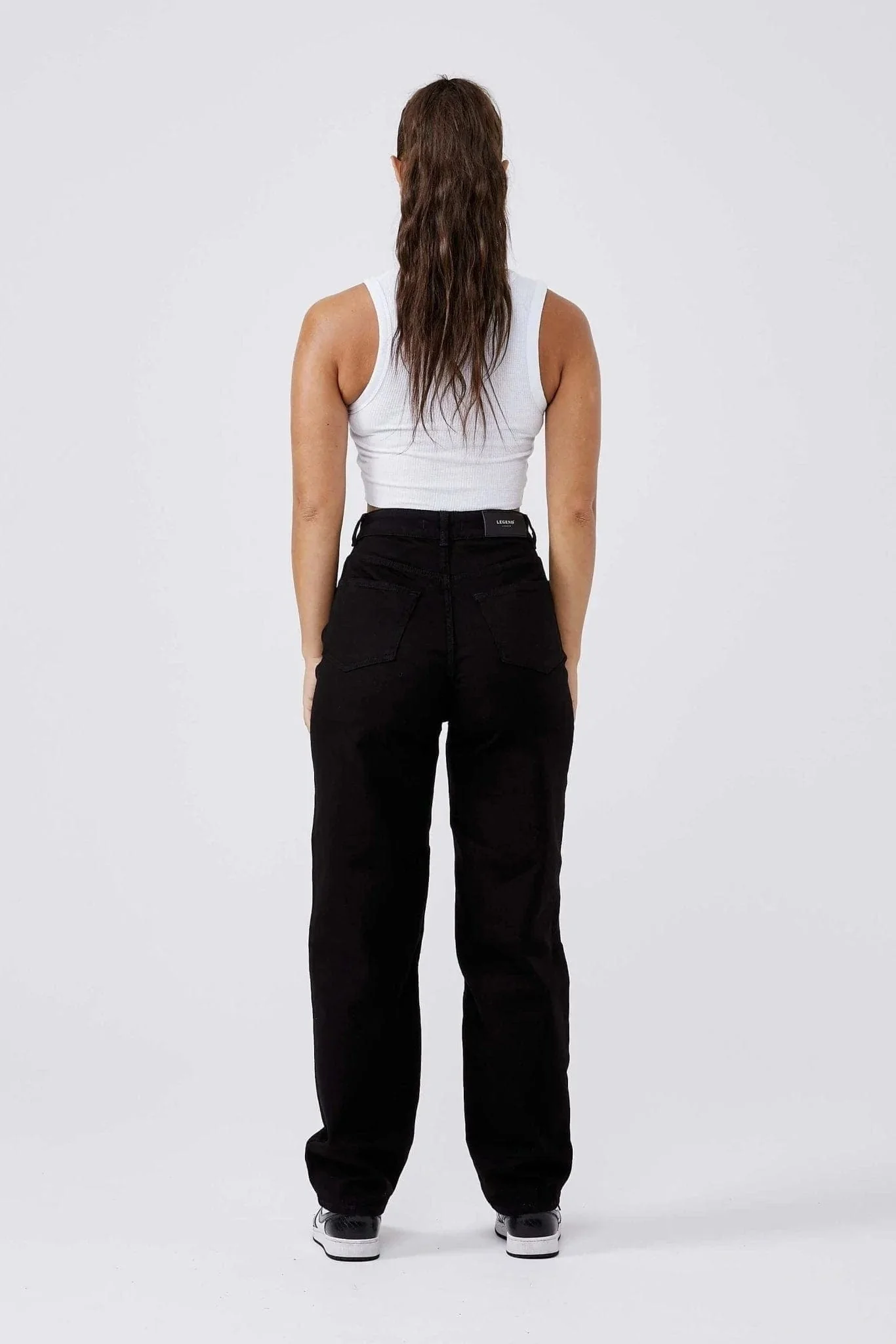 BAGGY JEANS - BLACK - Image 2