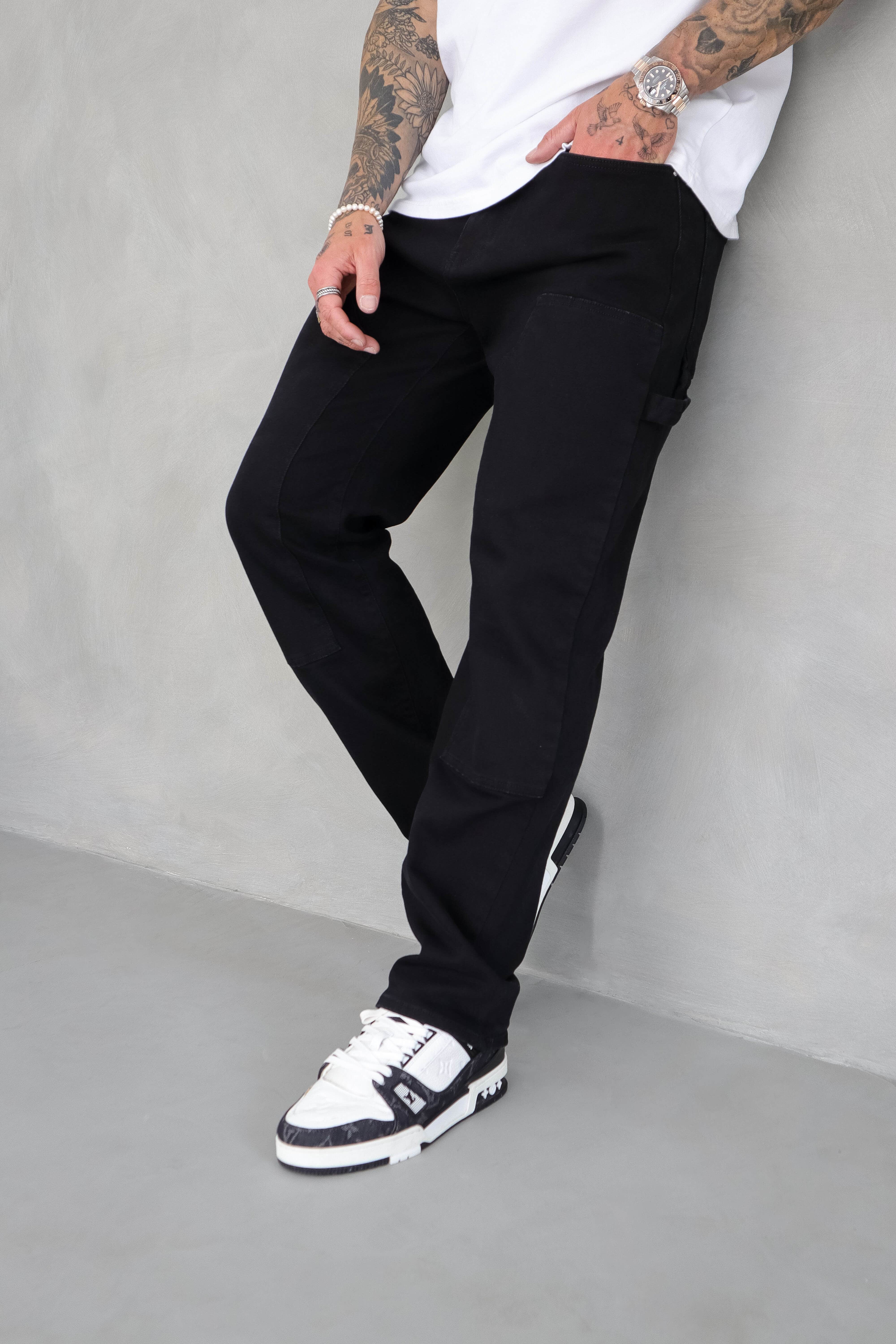 CARPENTER JEANS - WASHED BLACK - Image 3