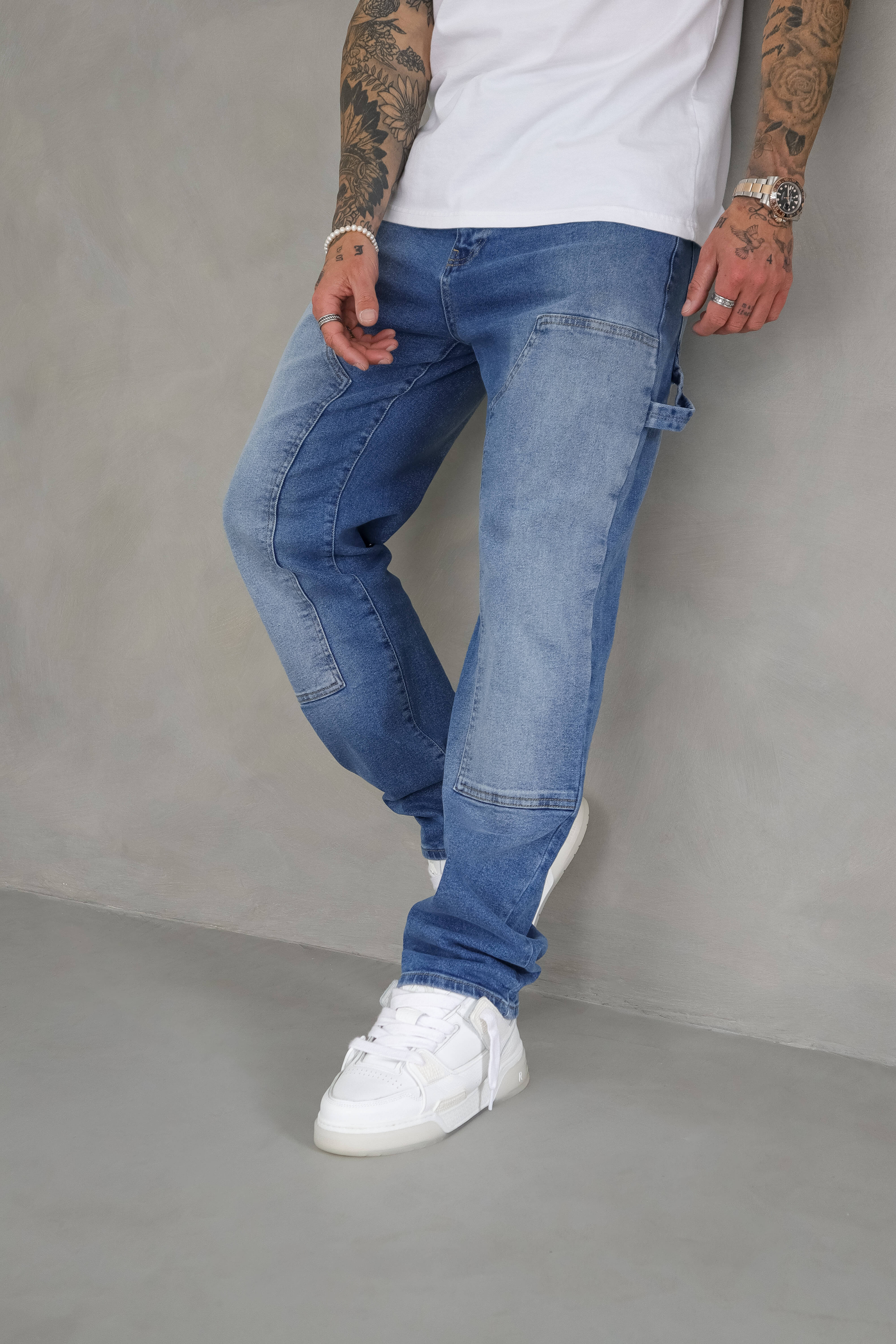 CARPENTER JEANS - WASHED LIGHT BLUE - Image 6