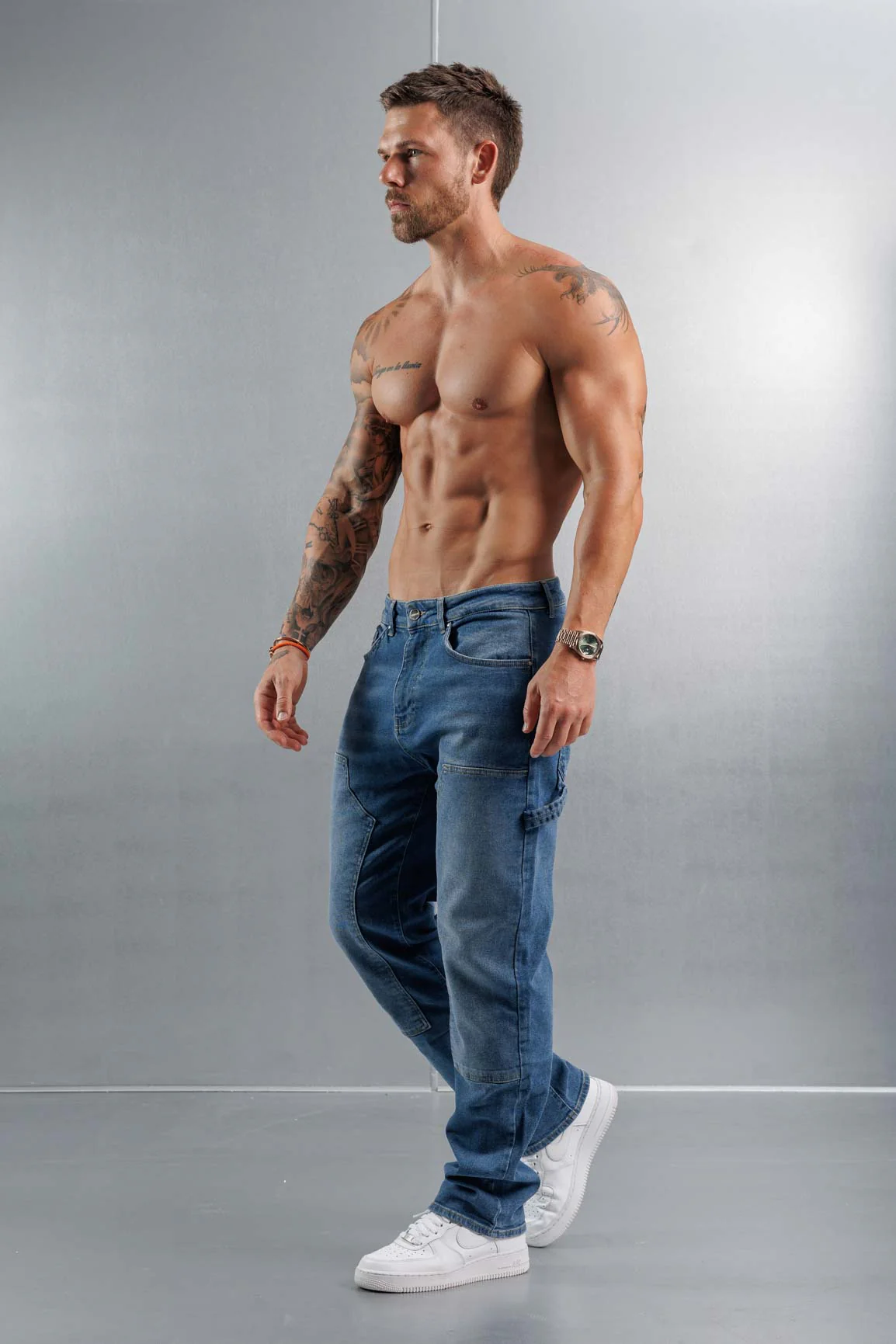 CARPENTER JEANS - MID BLUE - Image 10