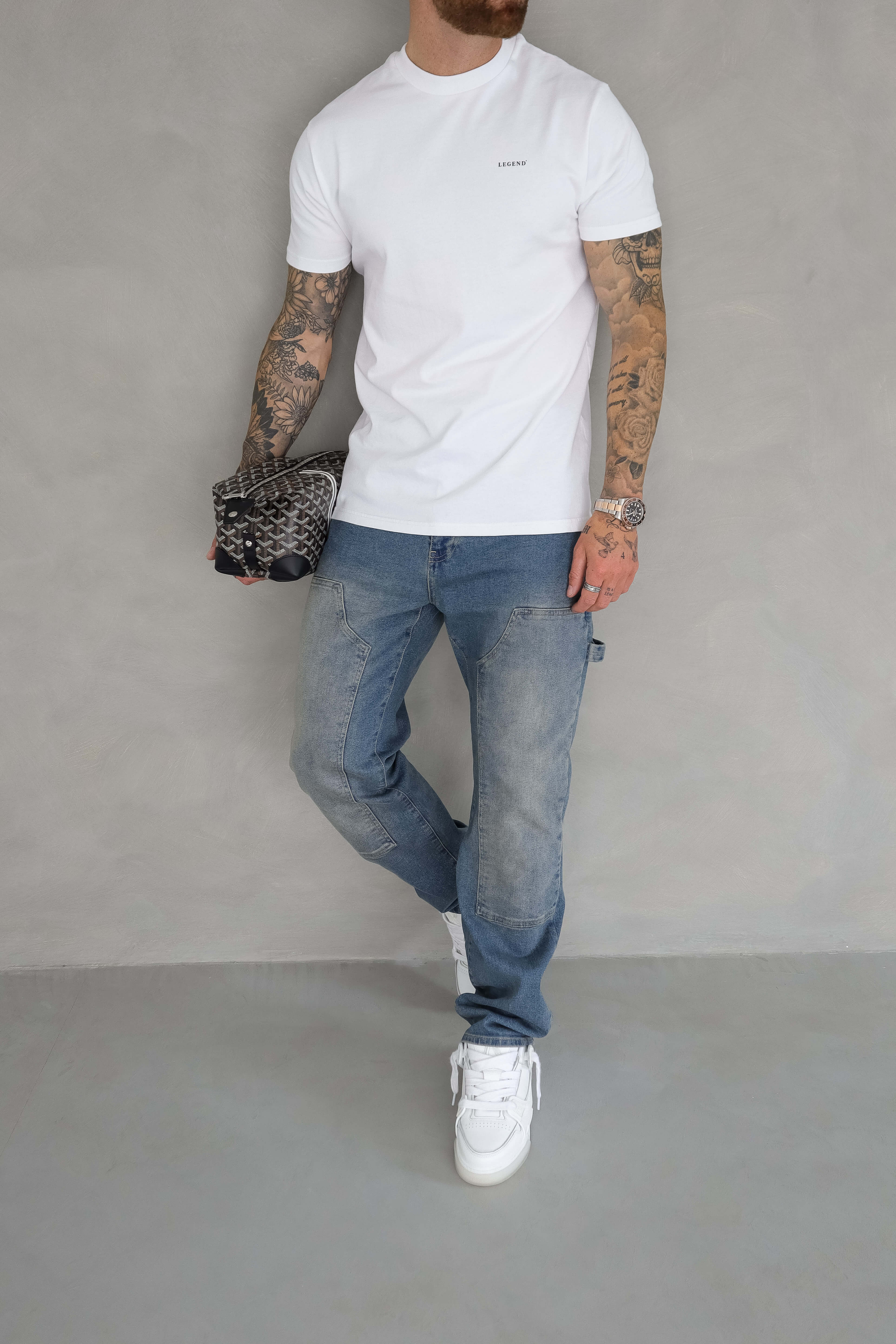 CARPENTER JEANS - WASHED STONE BLUE - Image 11