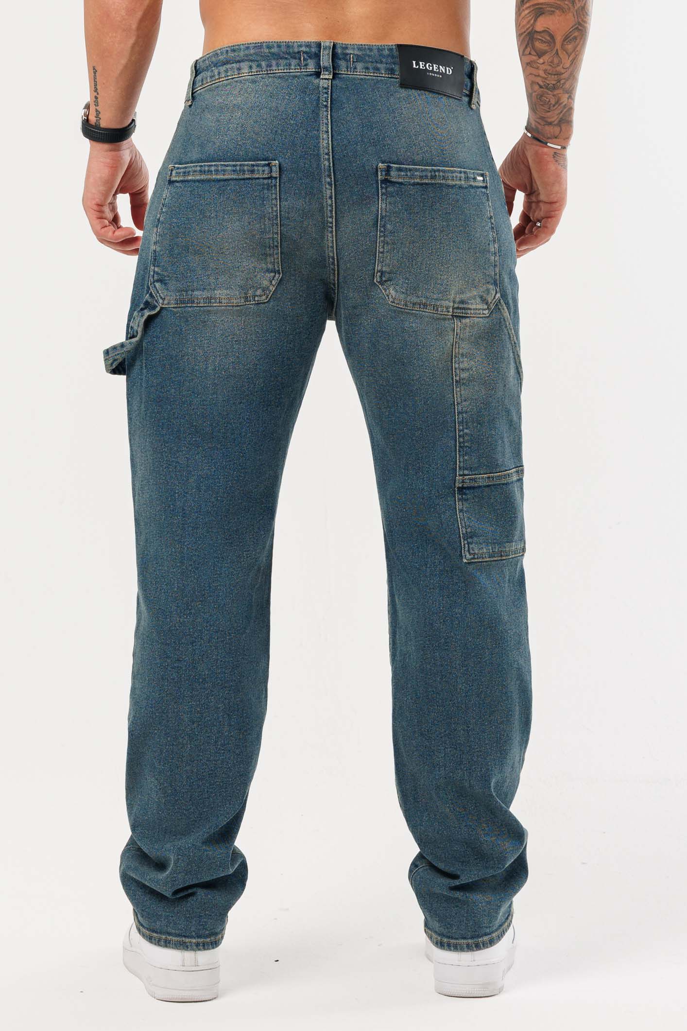 CARPENTER JEANS - WASHED STONE BLUE - Image 7