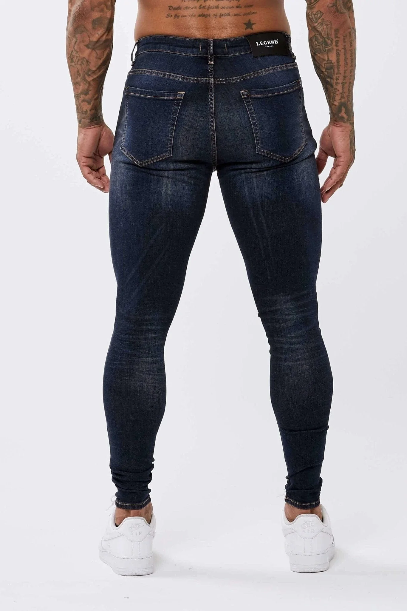 SKINNY FIT JEANS - CLASSIC INDIGO BLUE - Image 5