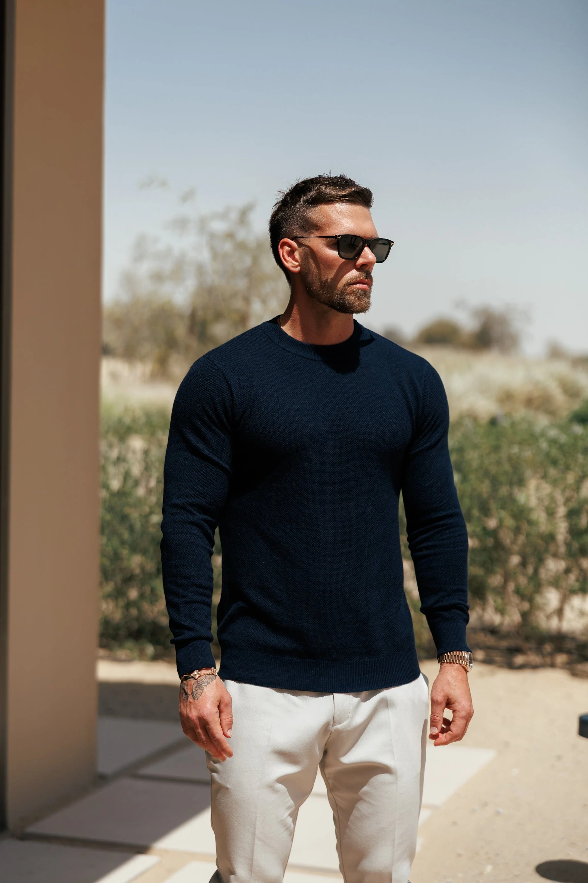 COAST SWEATSHIRT - NAVY - Image 4