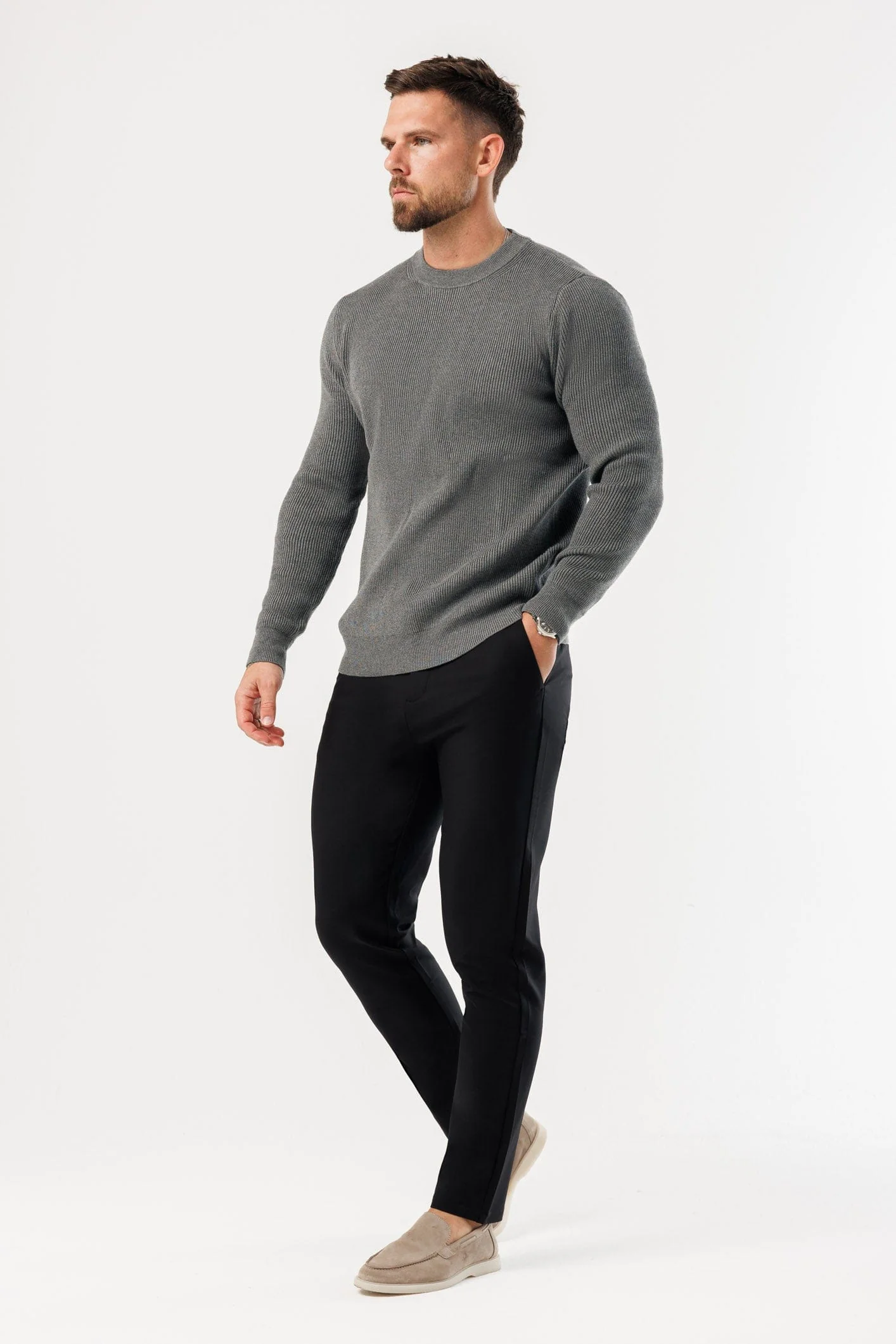 COAST SWEATSHIRT - DARK GREY - Image 6