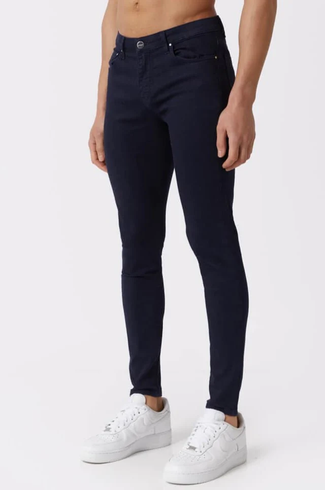 SKINNY FIT JEANS - NAVY - Image 6