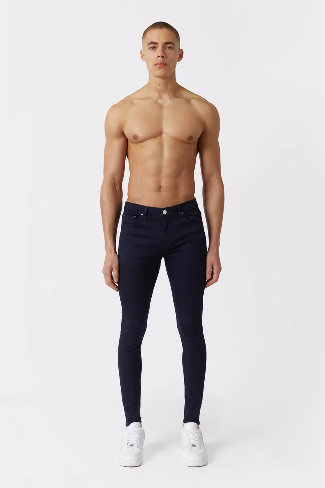 SKINNY FIT JEANS - NAVY - Image 8