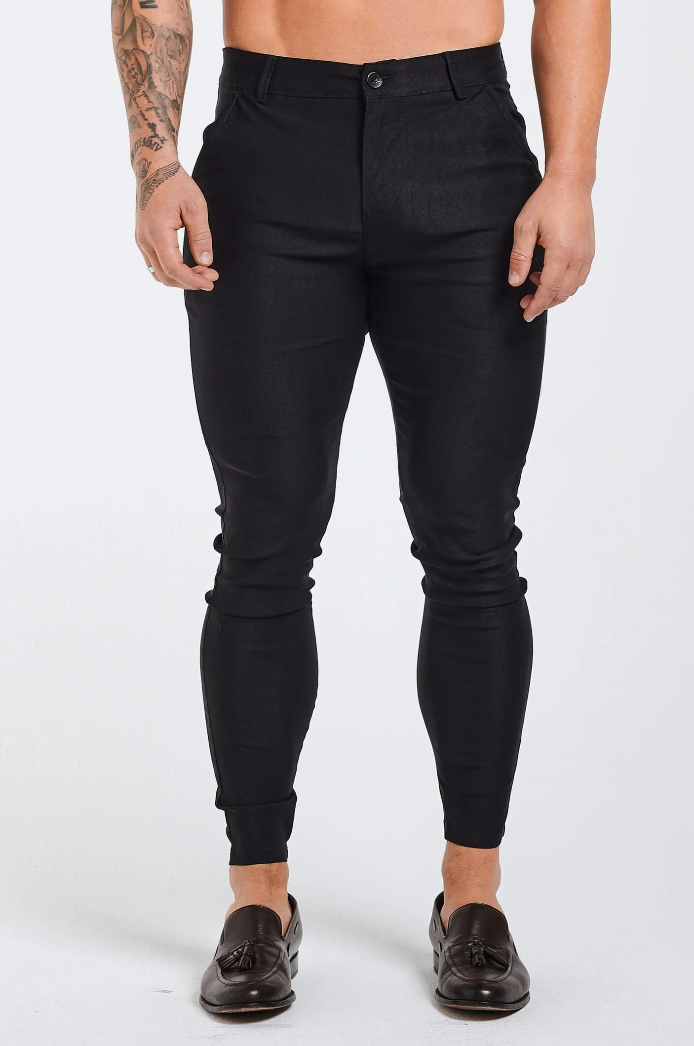 FLEX CHINO - BLACK - Image 3