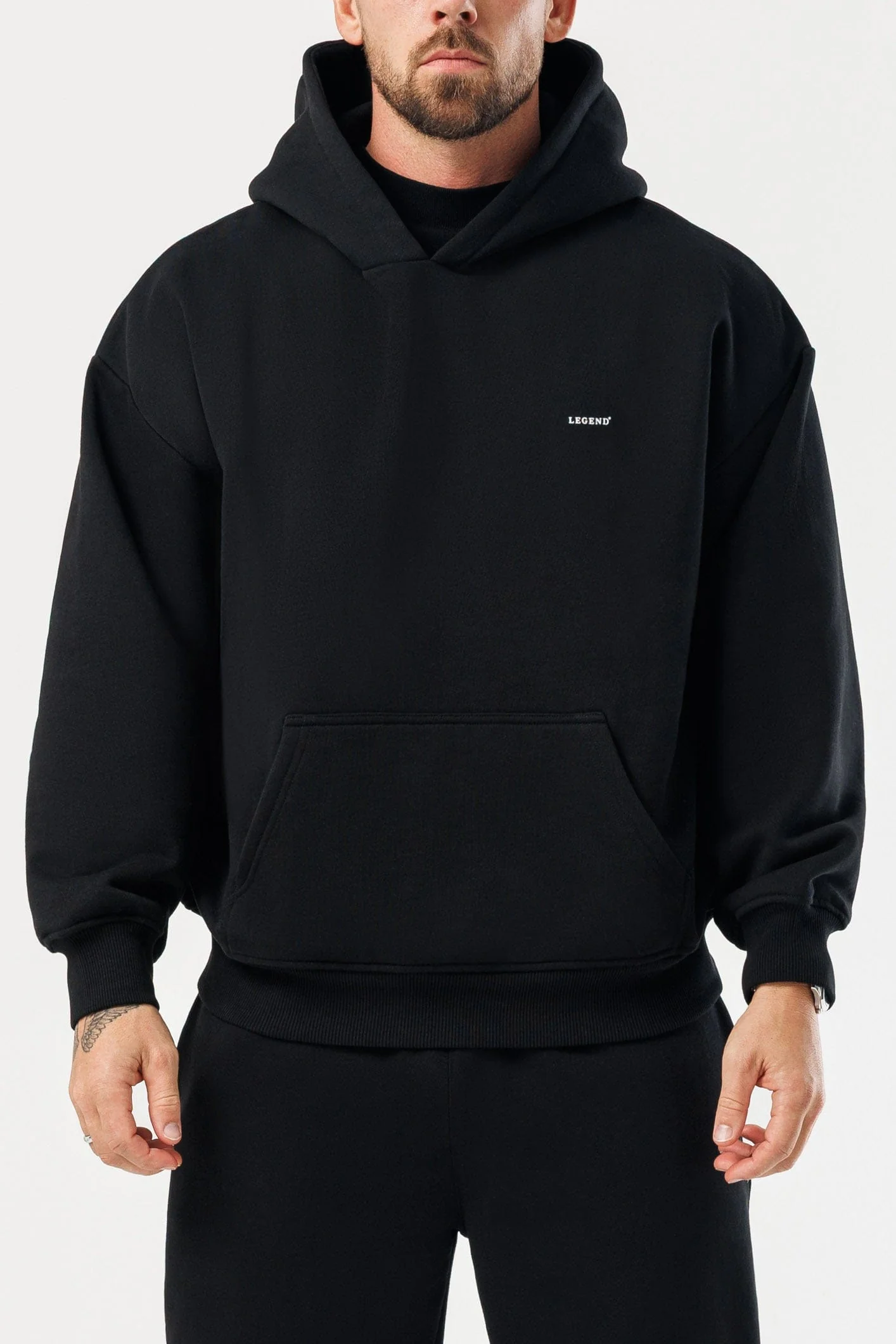 HOODIE - BLACK