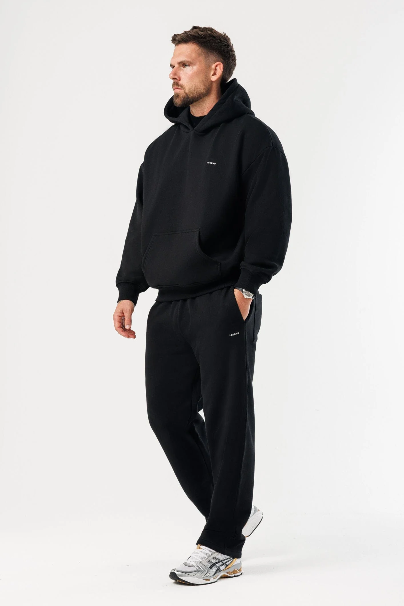 HOODIE - BLACK - Image 5