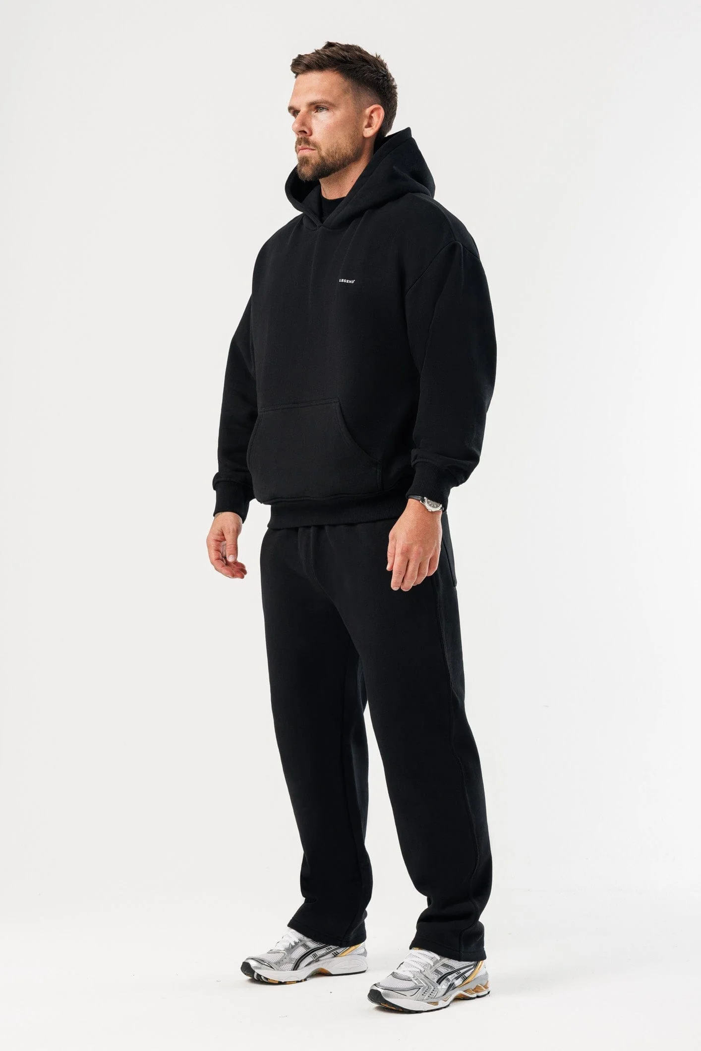 HOODIE - BLACK - Image 6