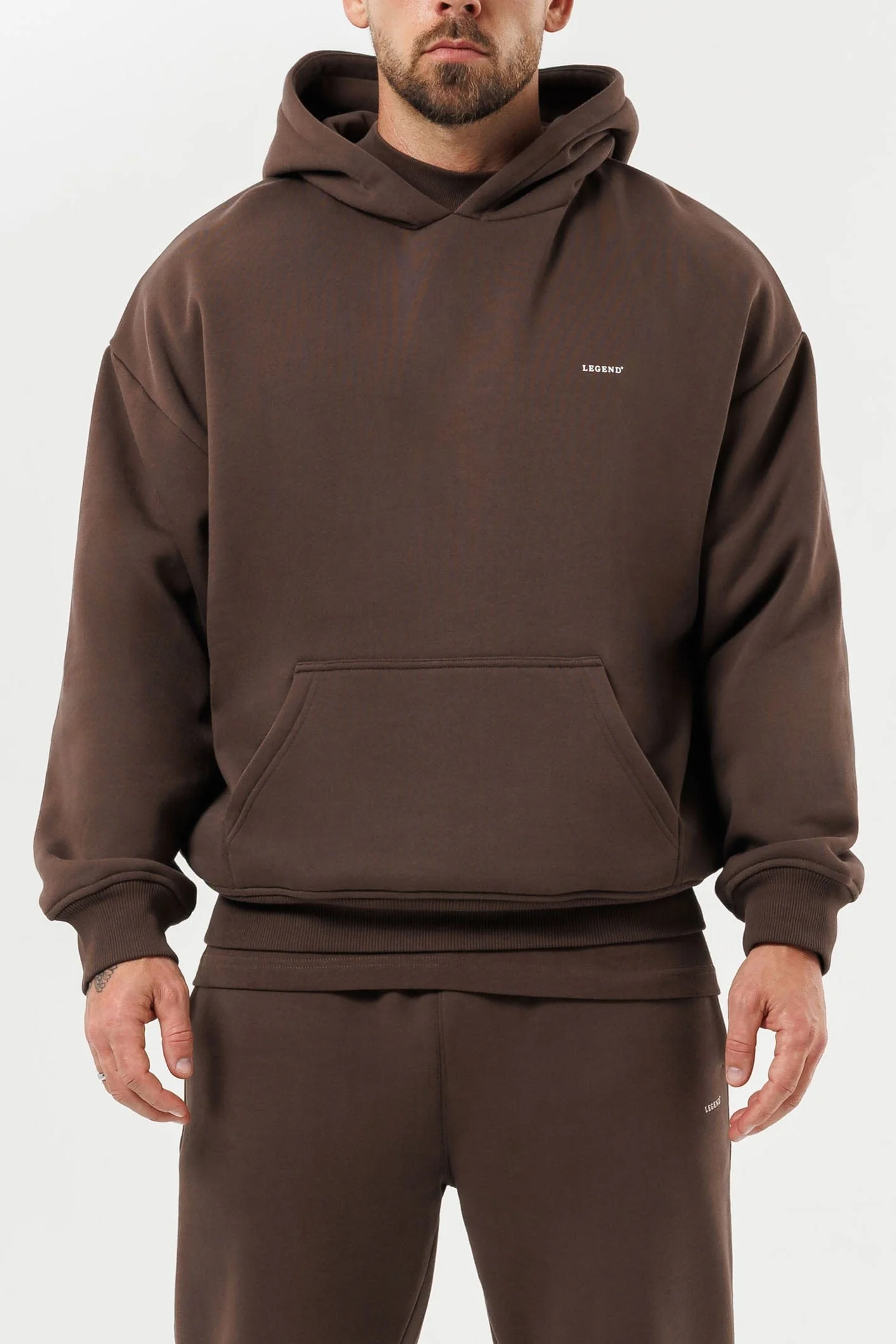 HOODIE - BROWN