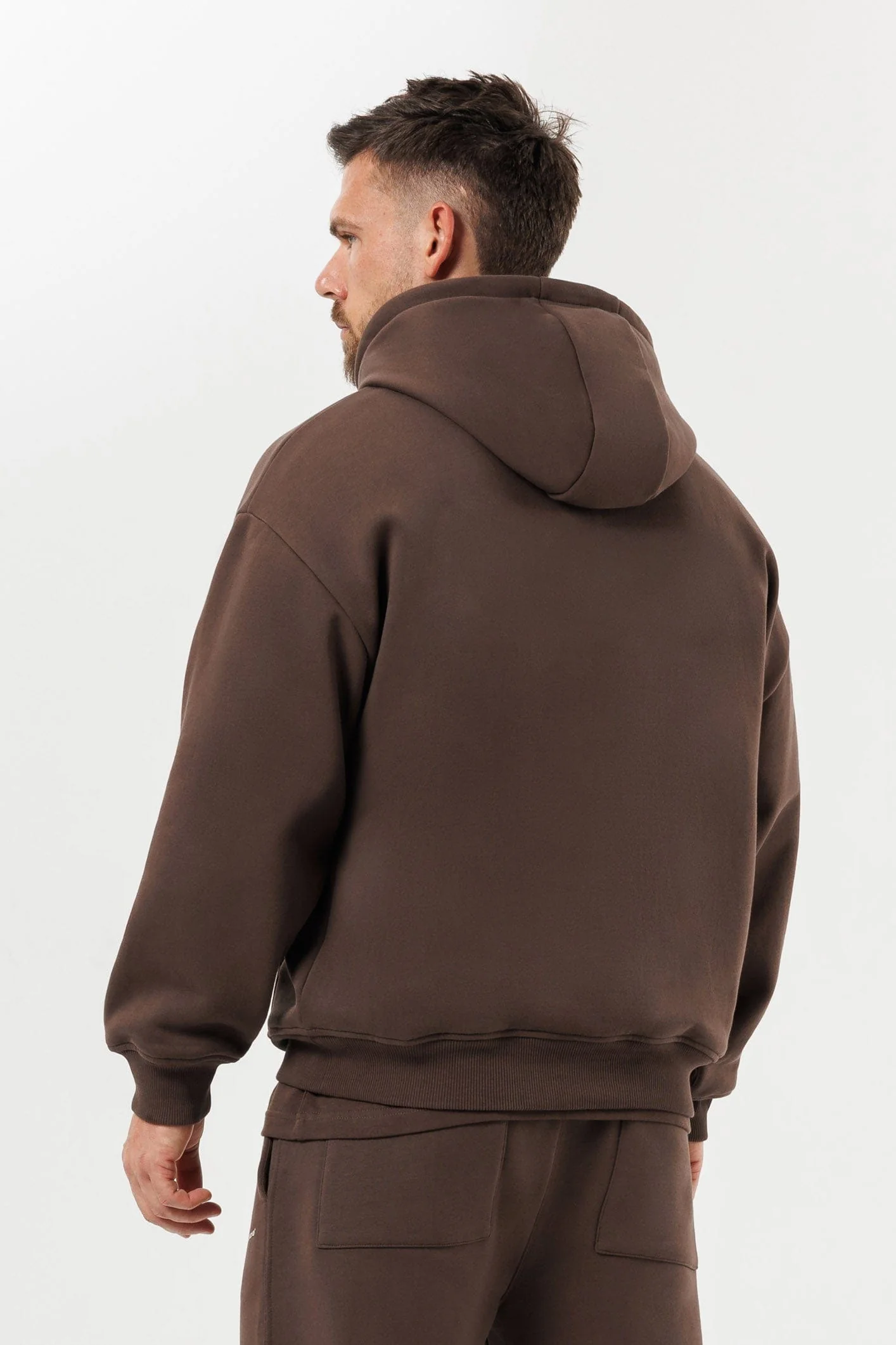 HOODIE - BROWN - Image 6