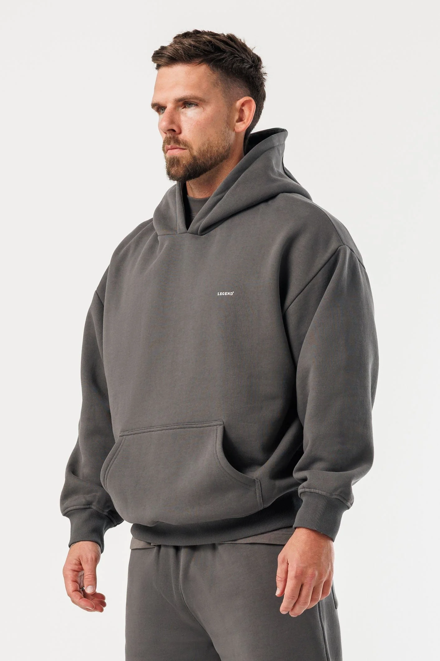 HOODIE - DARK GREY - Image 3