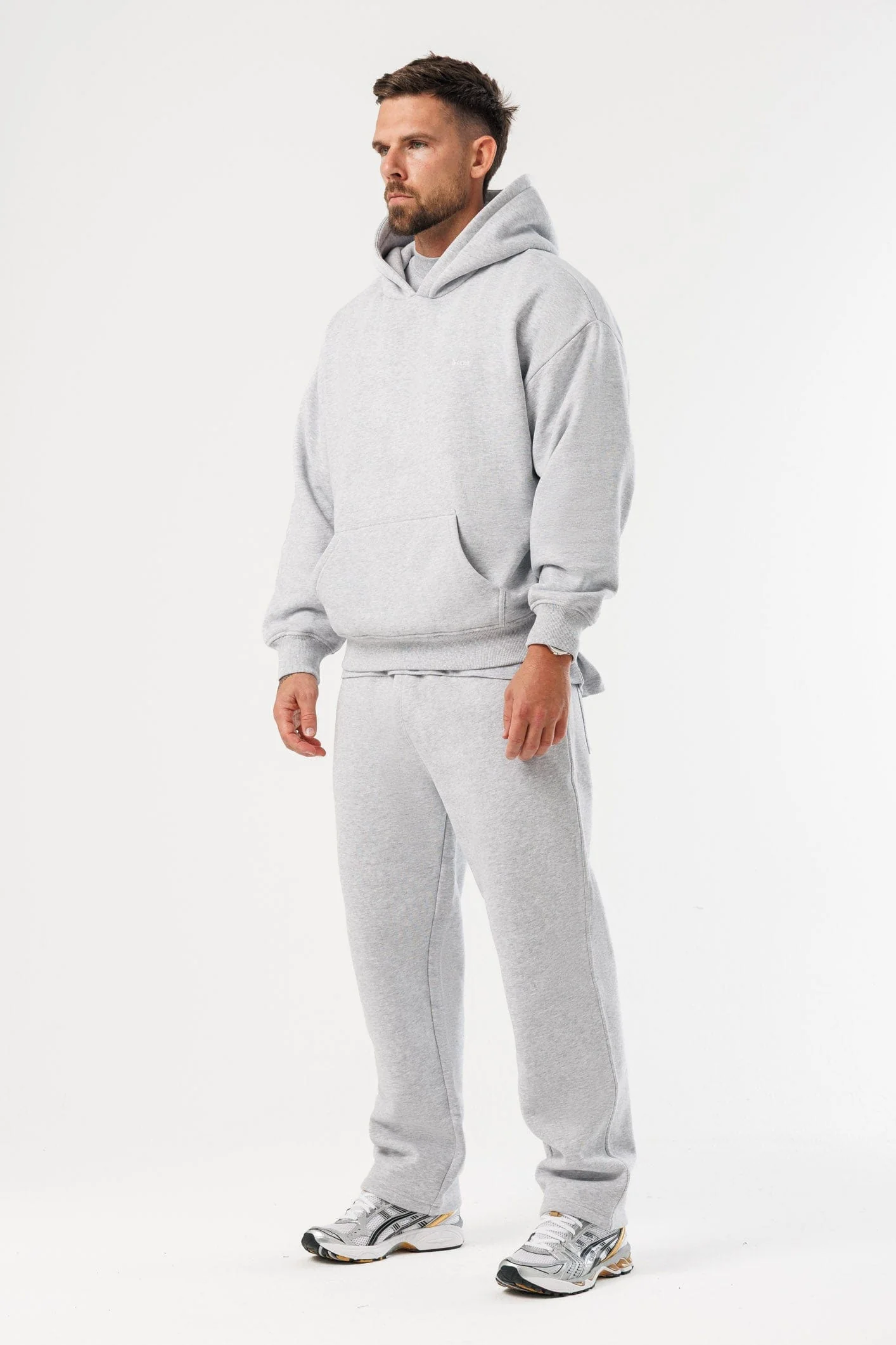 HOODIE - GREY MARL - Image 6