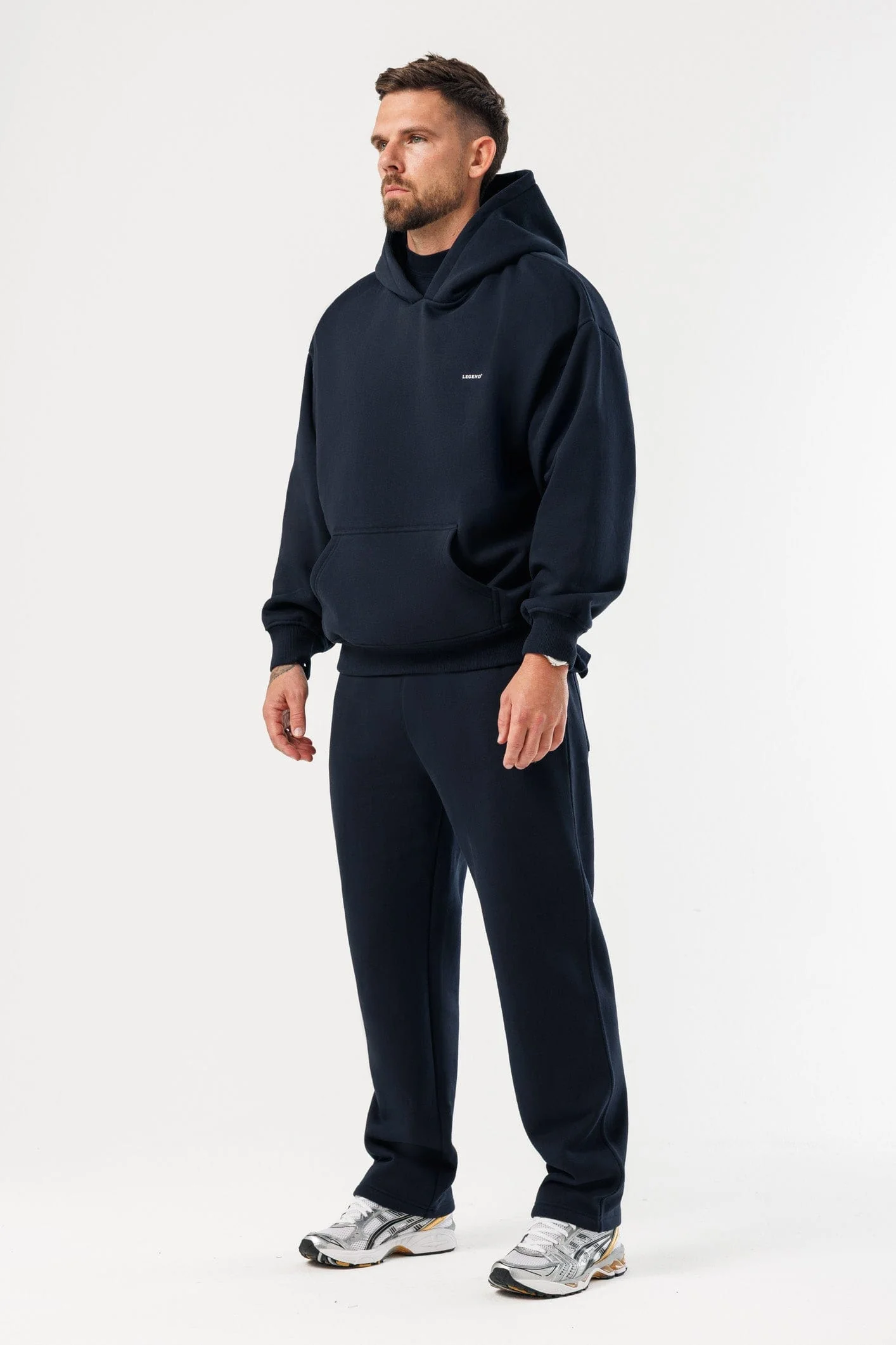 HOODIE - NAVY - Image 3