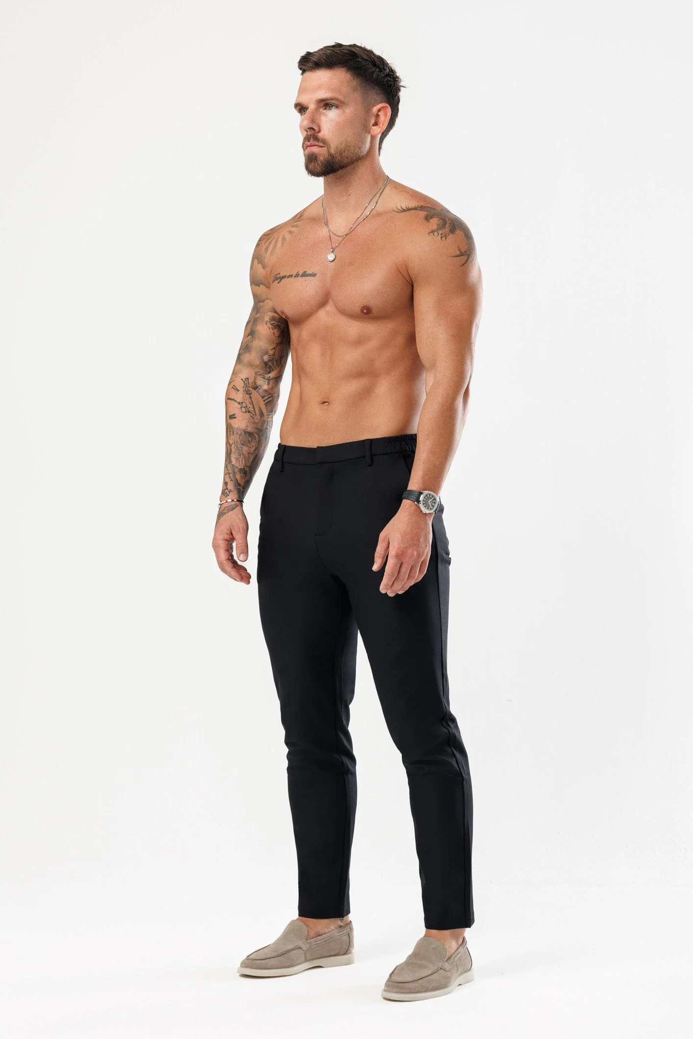 HYBRID TROUSER - BLACK - Image 4