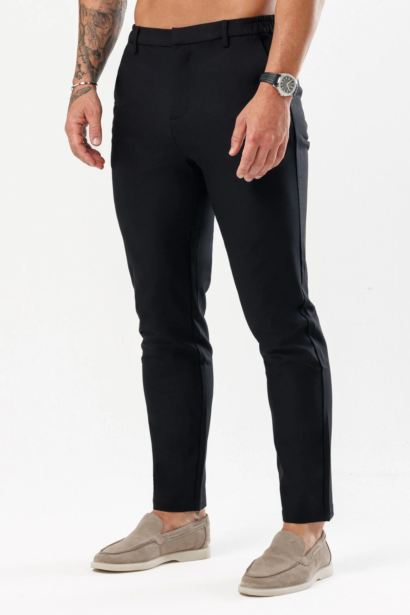 HYBRID TROUSER - BLACK - Image 5