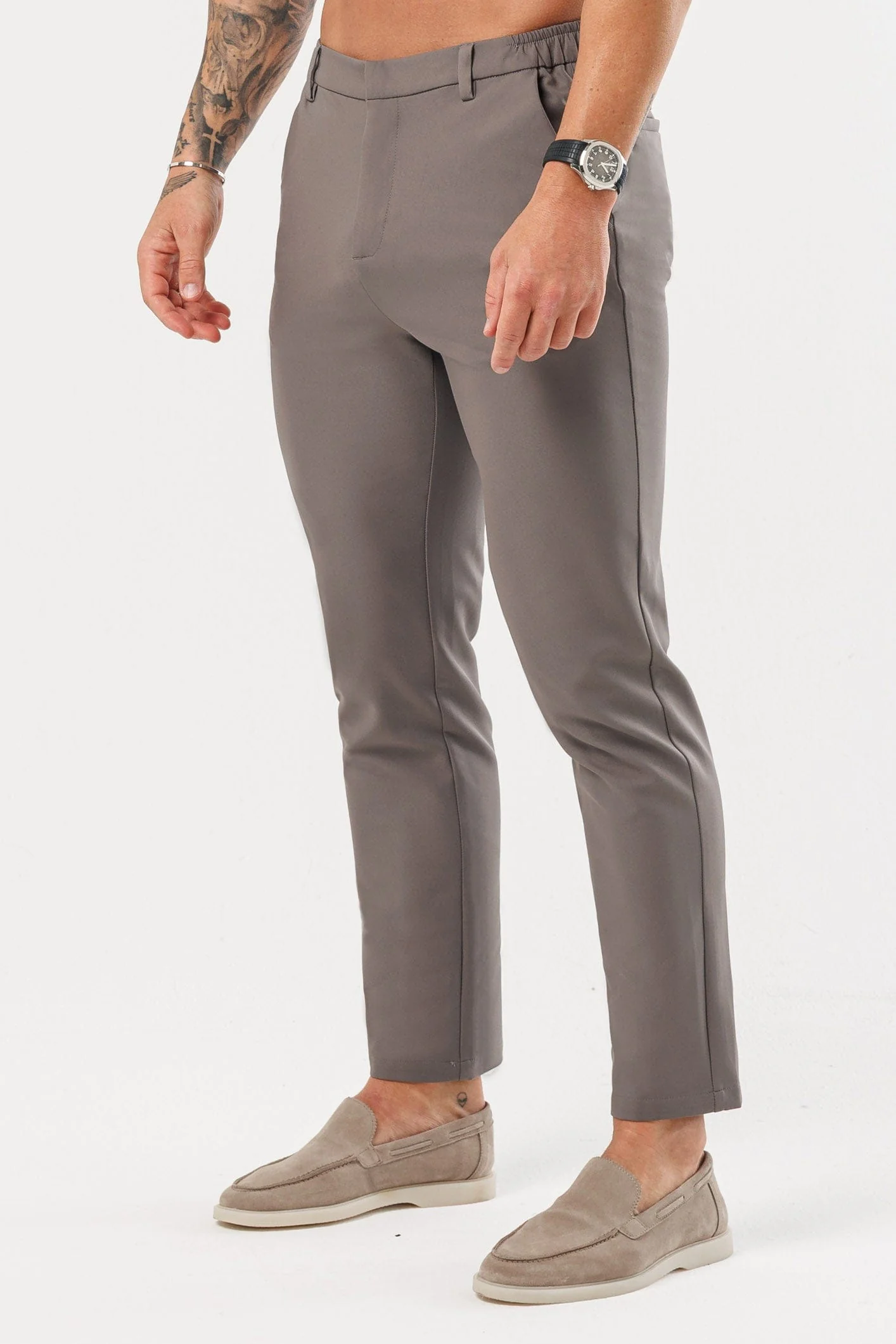 HYBRID TROUSER - DARK GREY - Image 4
