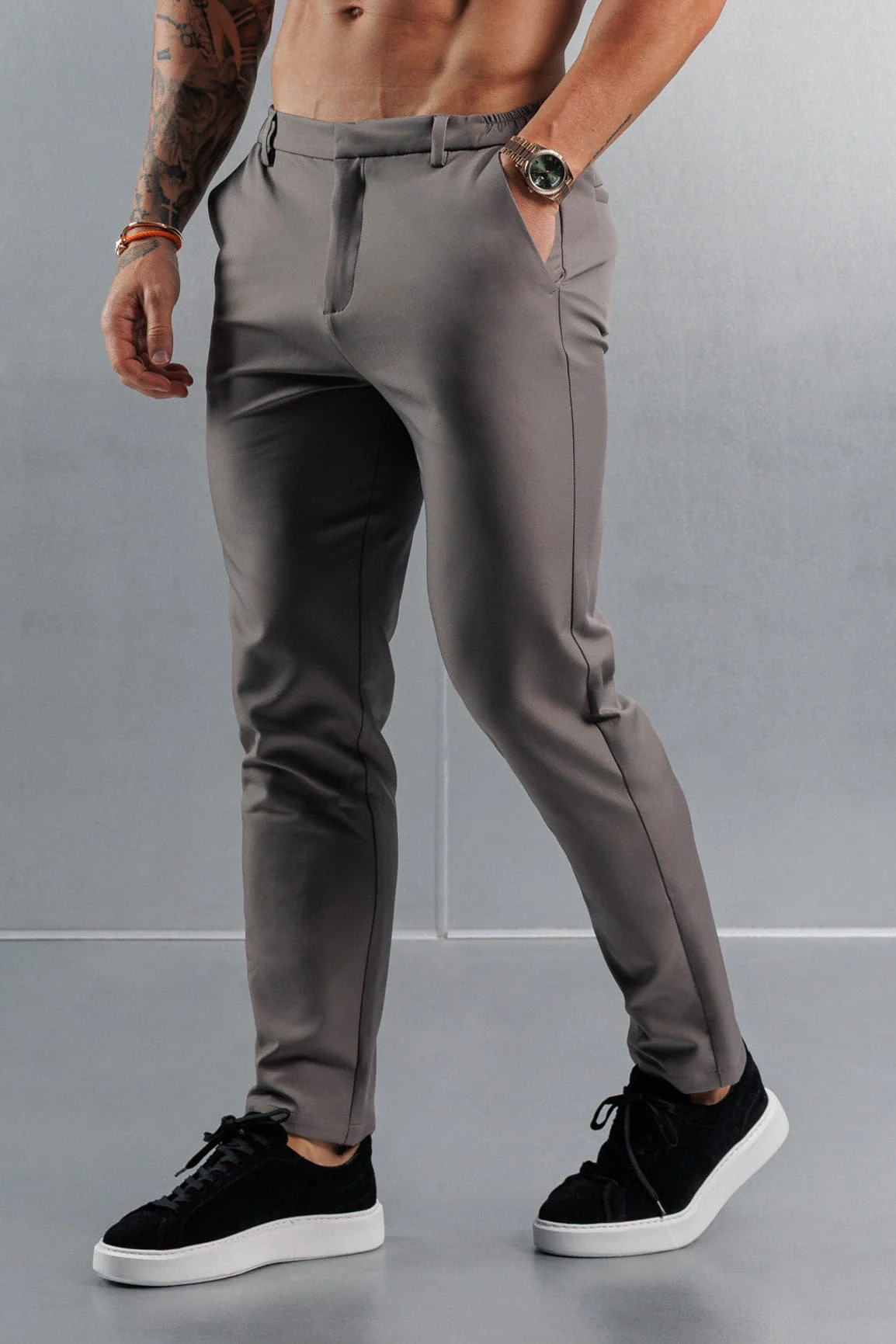 HYBRID TROUSER - DARK GREY - Image 7