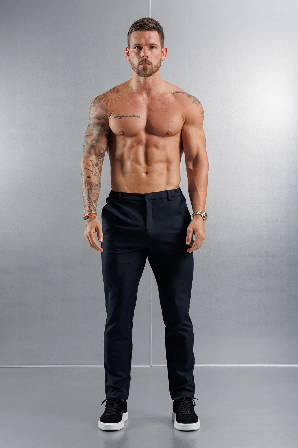 HYBRID TROUSER - NAVY - Image 10