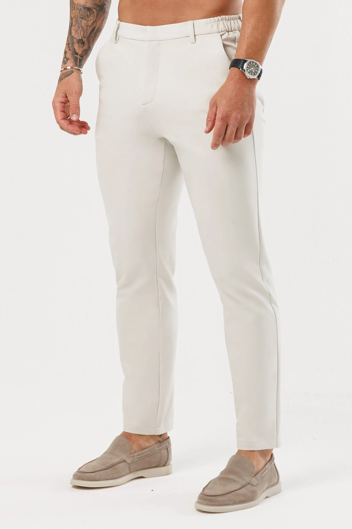 HYBRID TROUSER - STONE - Image 5