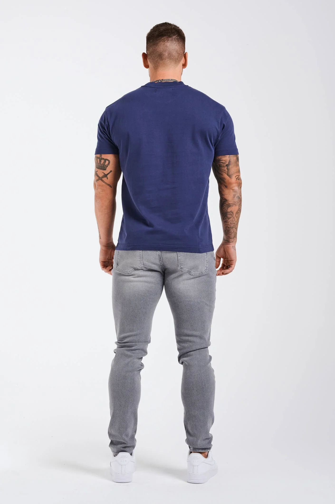 PREMIUM BASICS T-SHIRT - DARK NAVY - Image 6