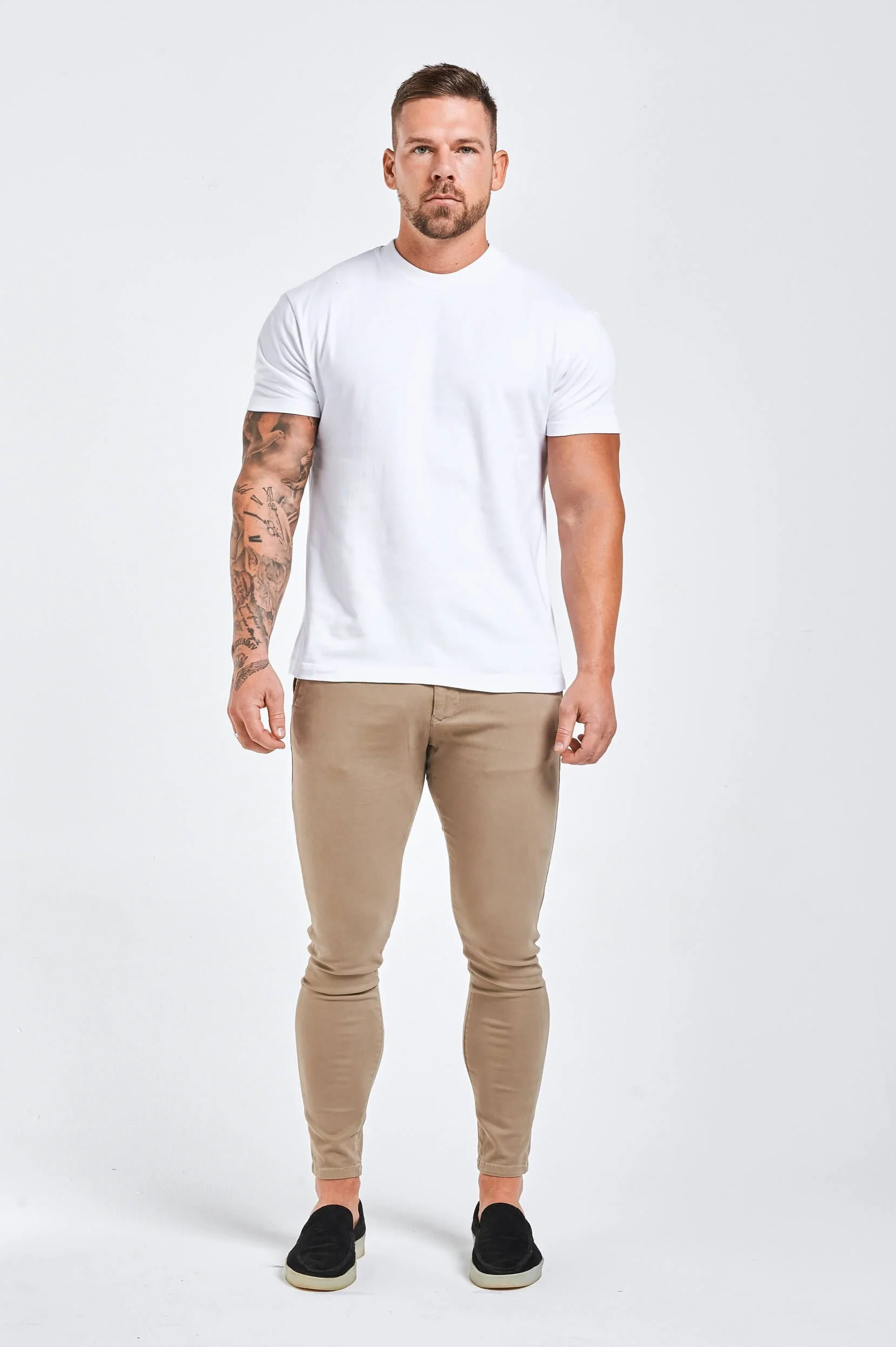 PREMIUM BASICS T-SHIRT - WHITE - Image 8