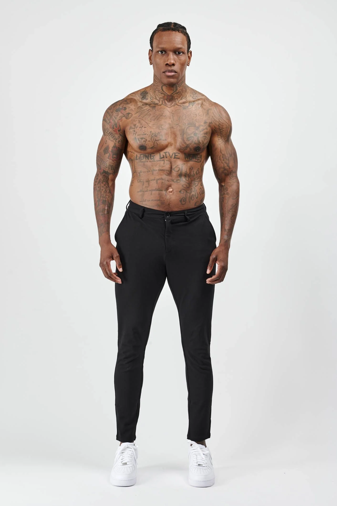 LUXE TROUSER - BLACK - Image 4