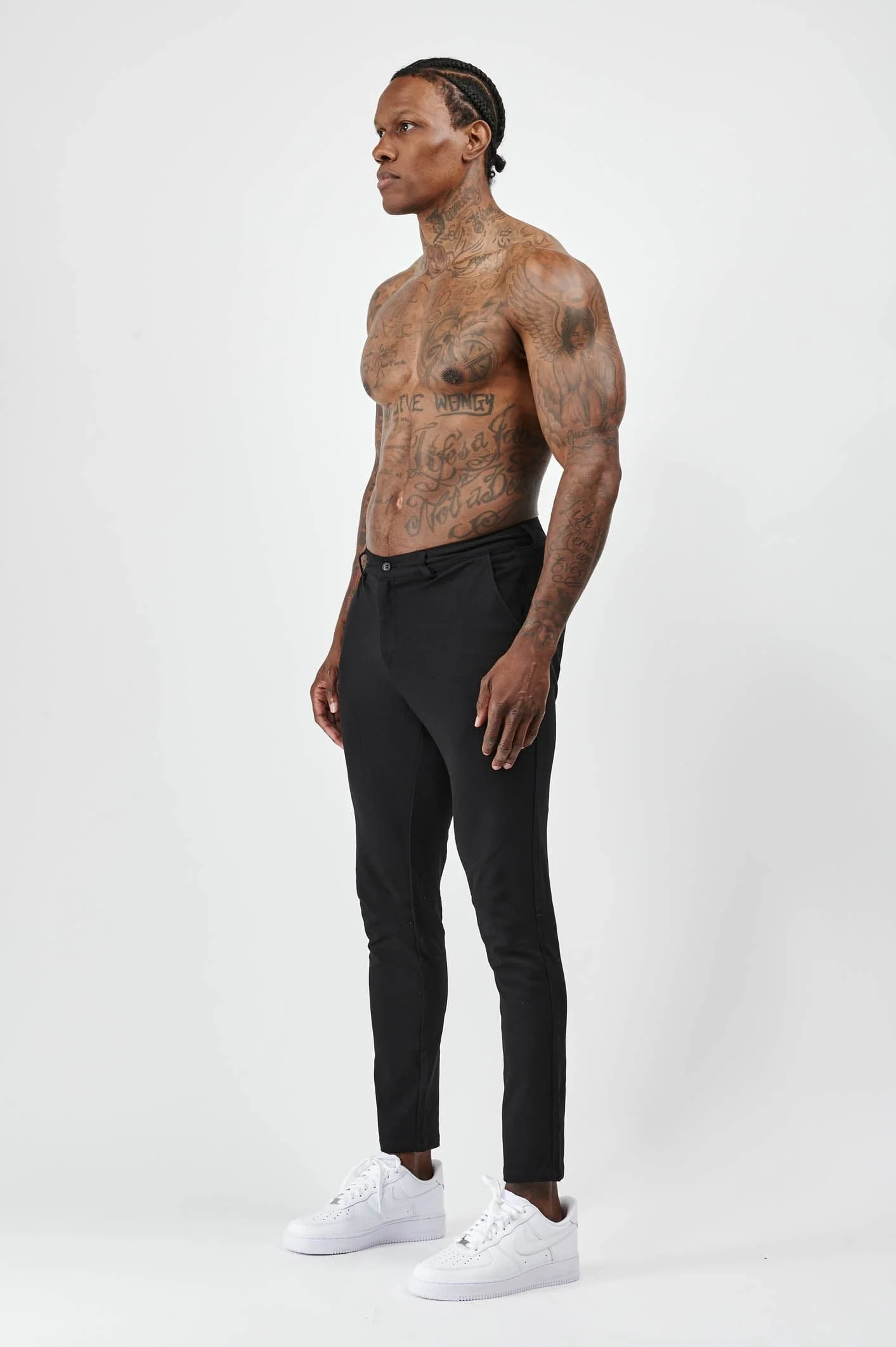 LUXE TROUSER - BLACK - Image 7