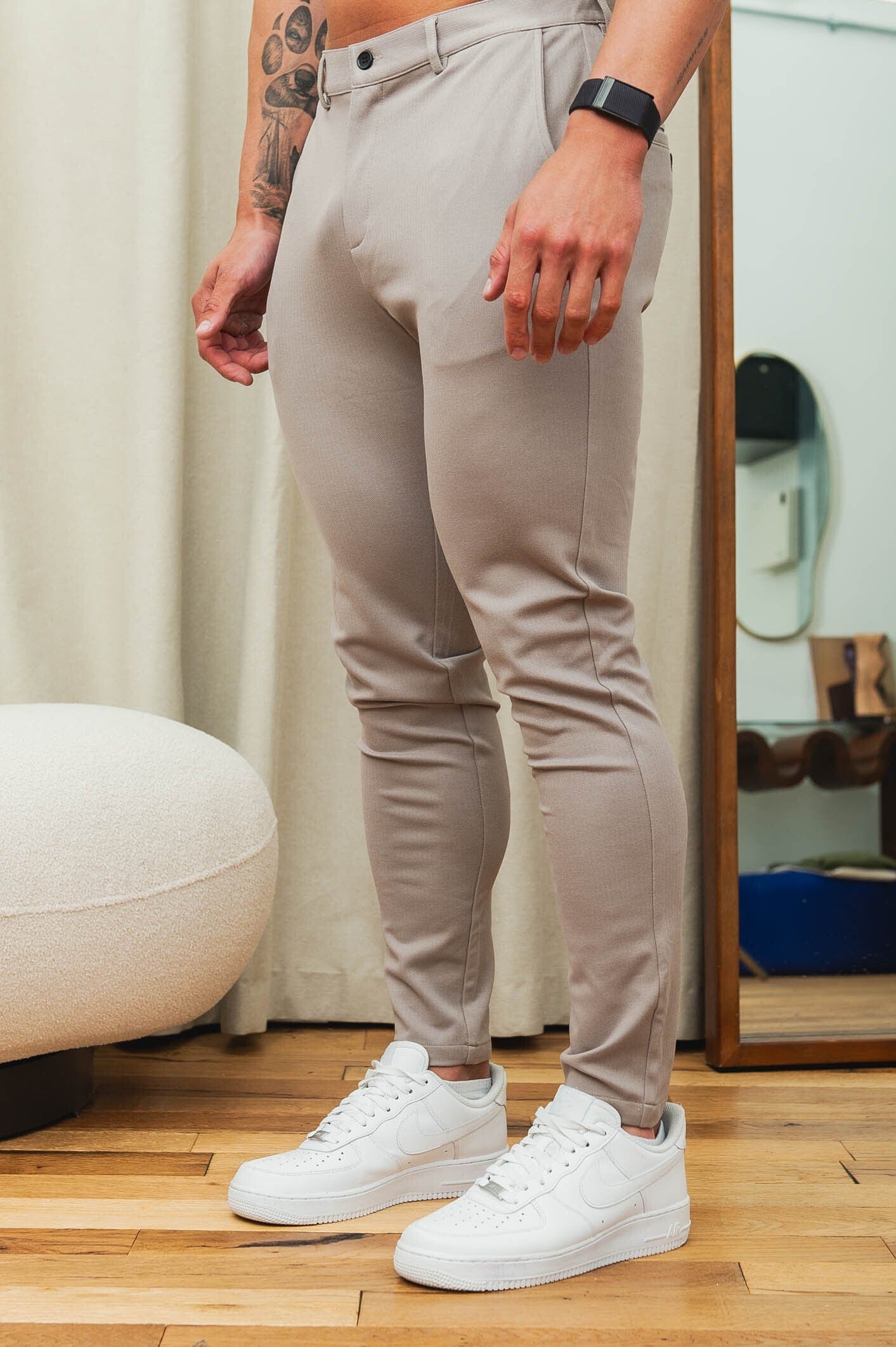 LUXE TROUSER - TAUPE - Image 10