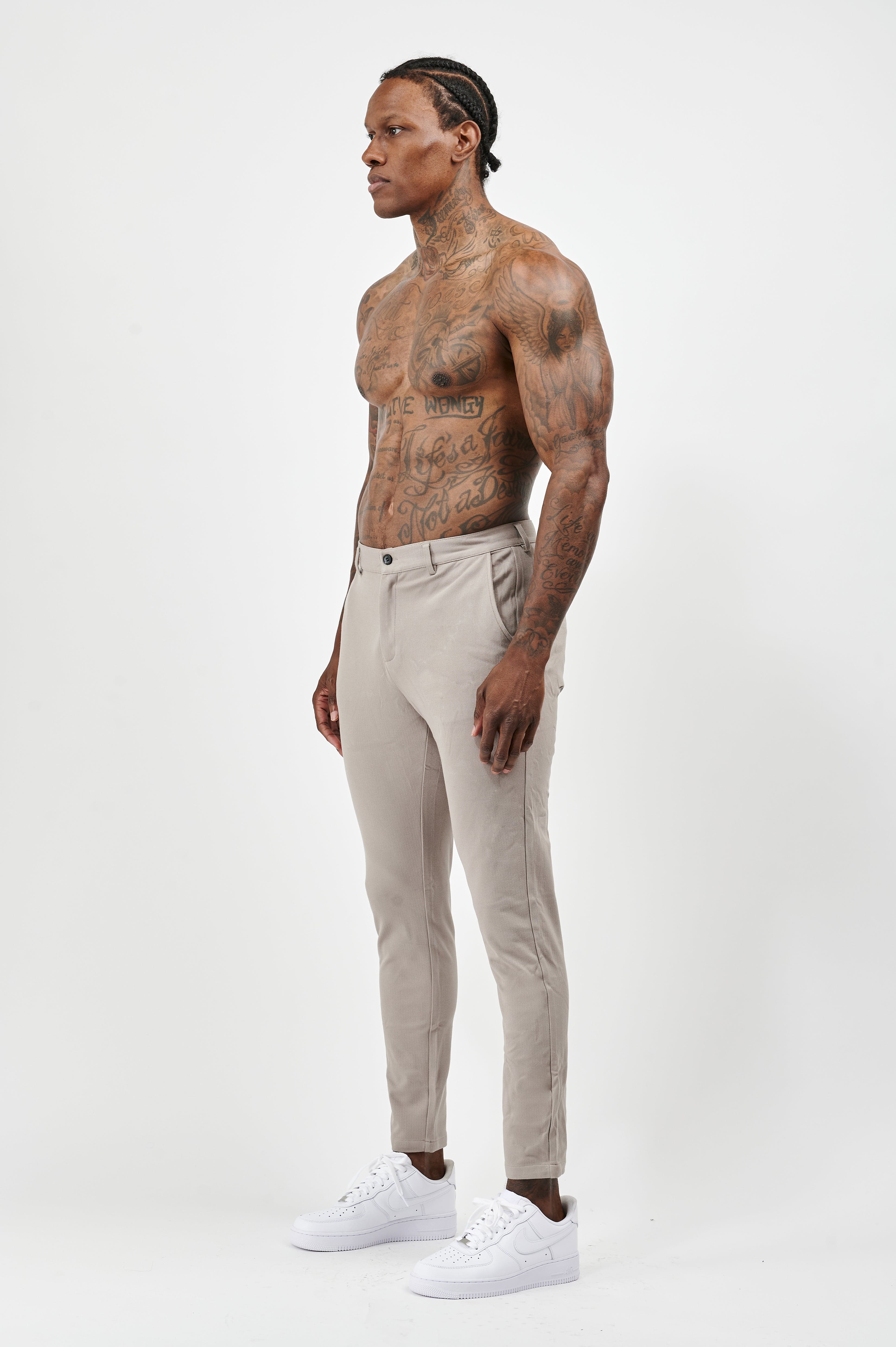 LUXE TROUSER - TAUPE - Image 11