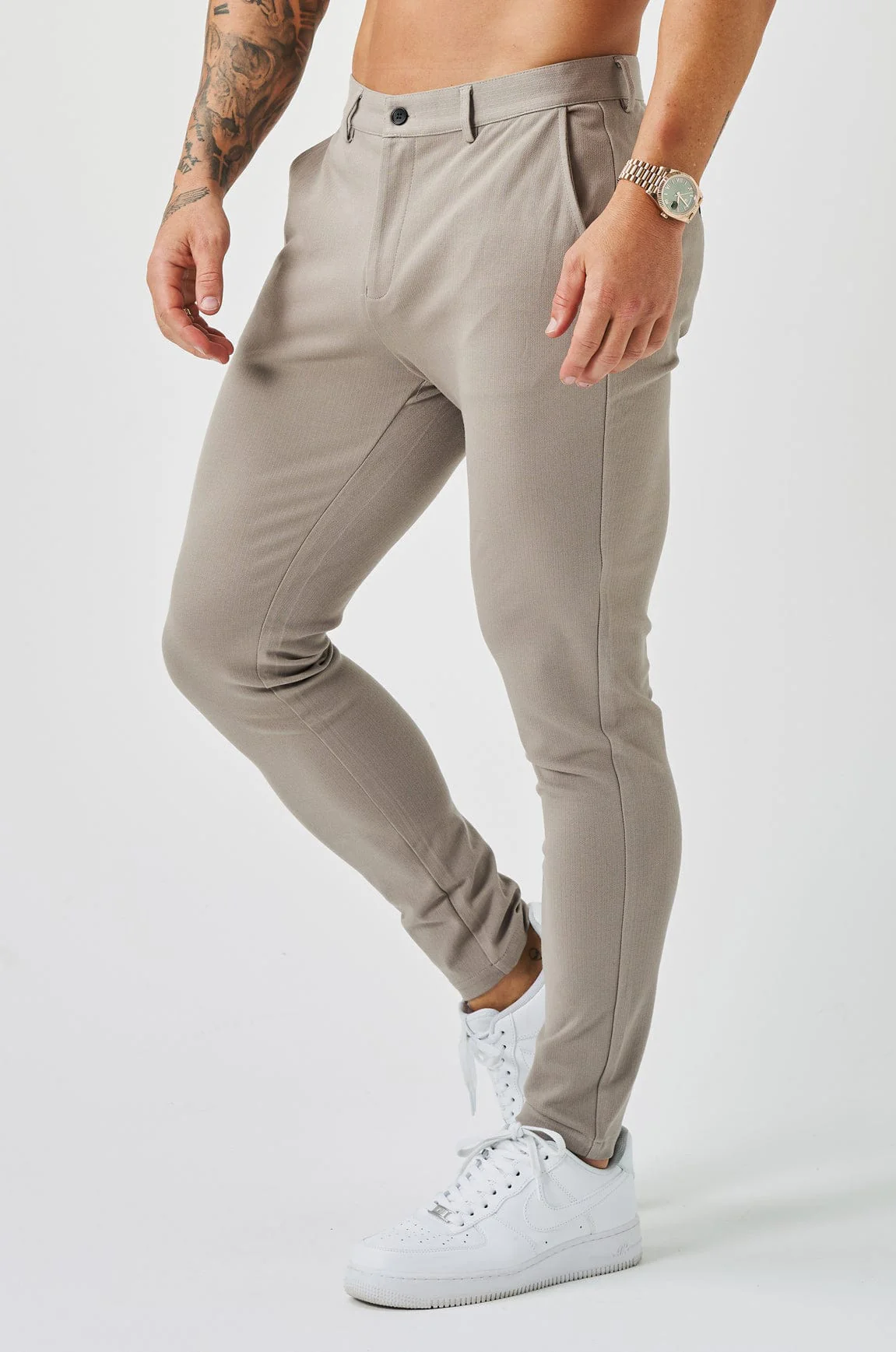 LUXE TROUSER - TAUPE - Image 3