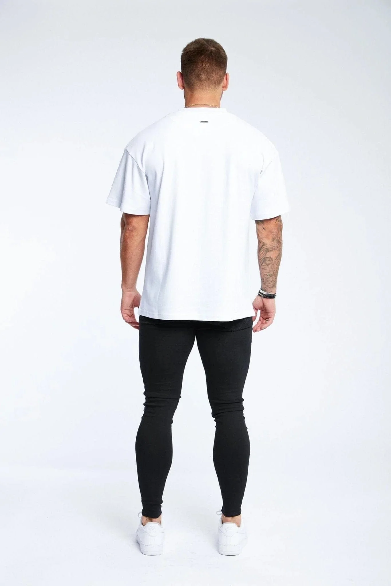 LEGEND* BASICS OVERSIZED T-SHIRT - WHITE - Image 8