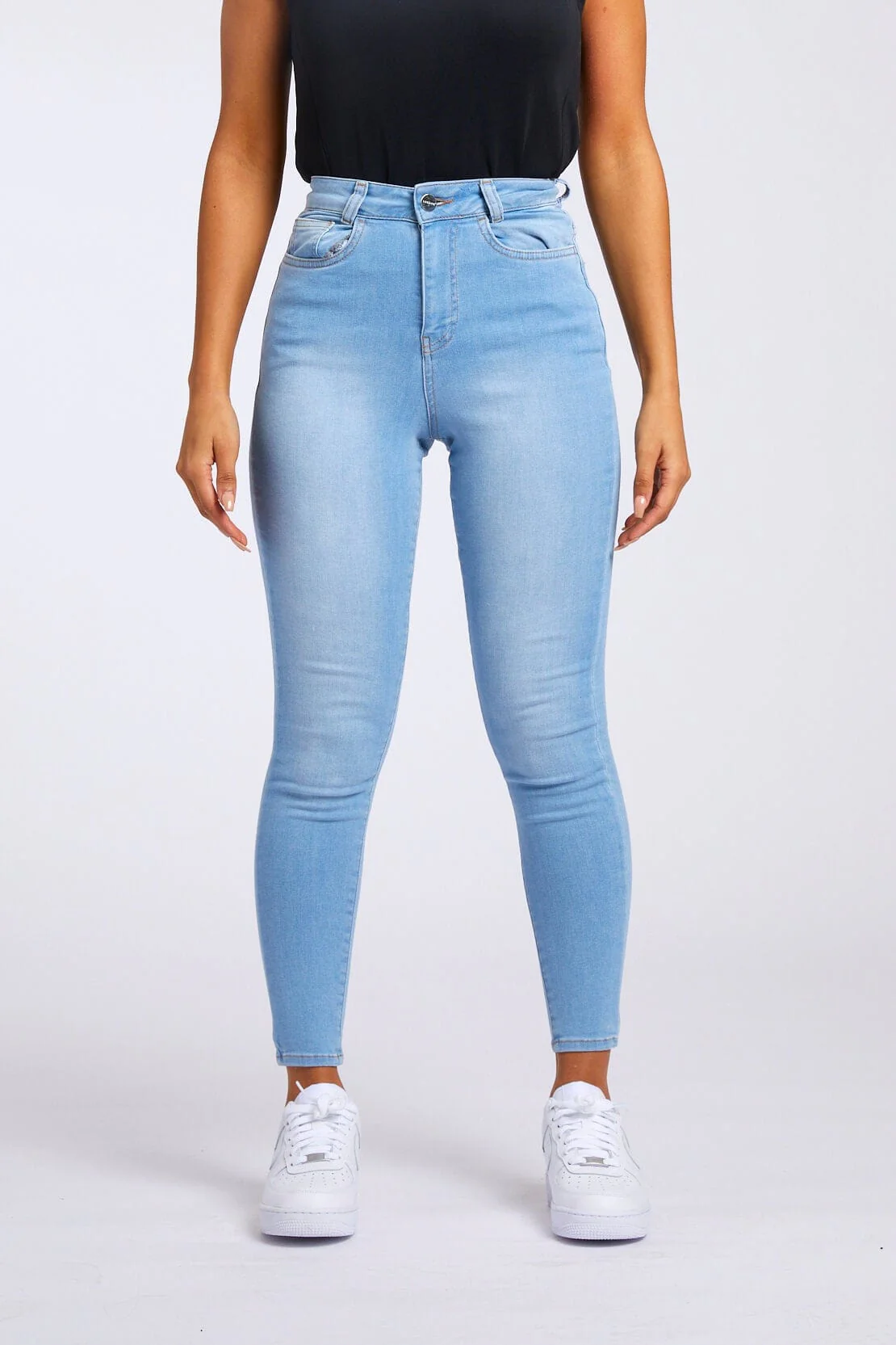 SKINNY JEANS - LIGHT BLUE - Image 2