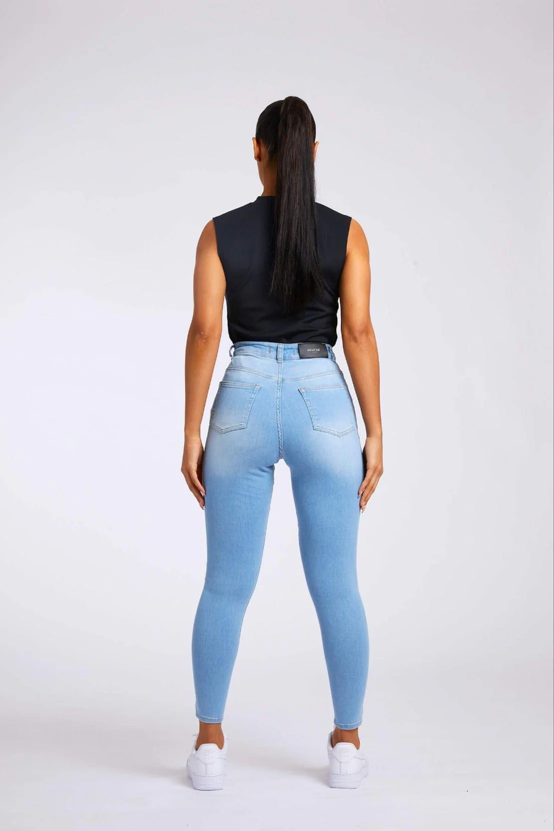 SKINNY JEANS - LIGHT BLUE - Image 5