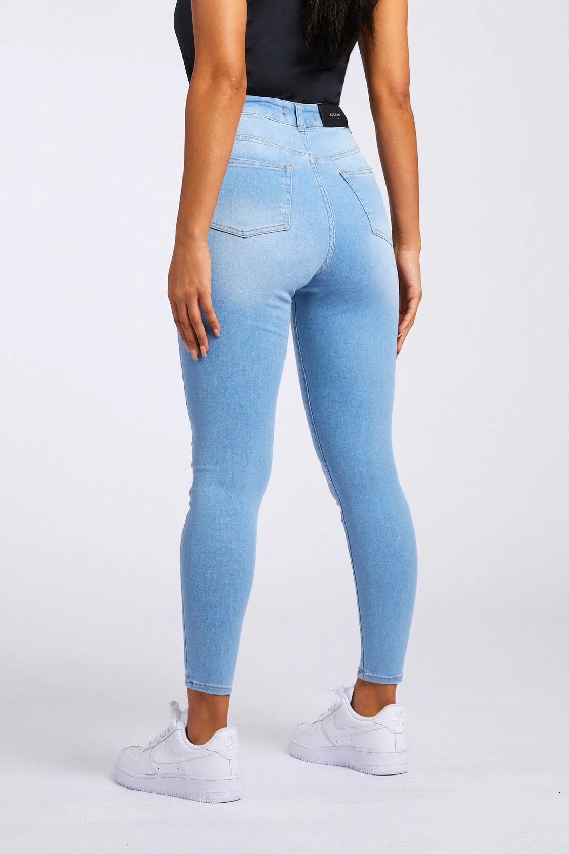 SKINNY JEANS - LIGHT BLUE - Image 6