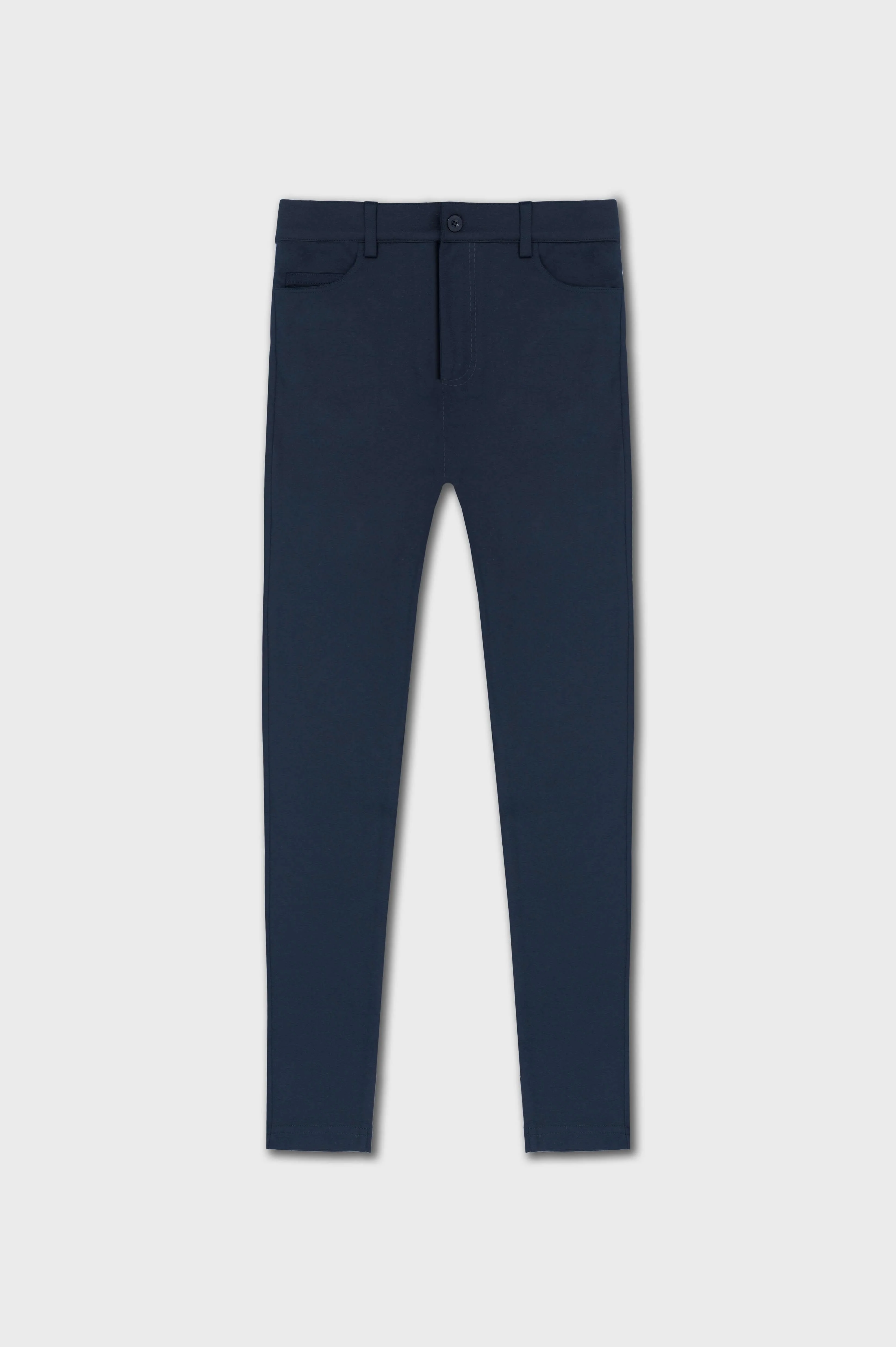 LUSTRE TROUSERS - NAVY - Image 6