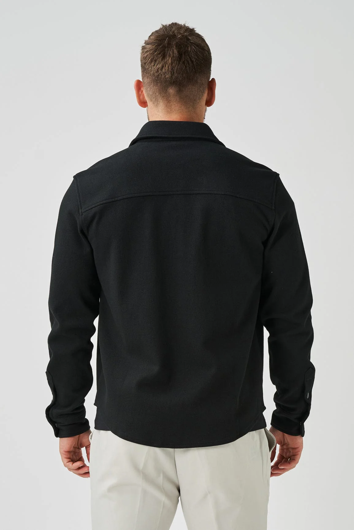 OVERSHIRT - BLACK - Image 10