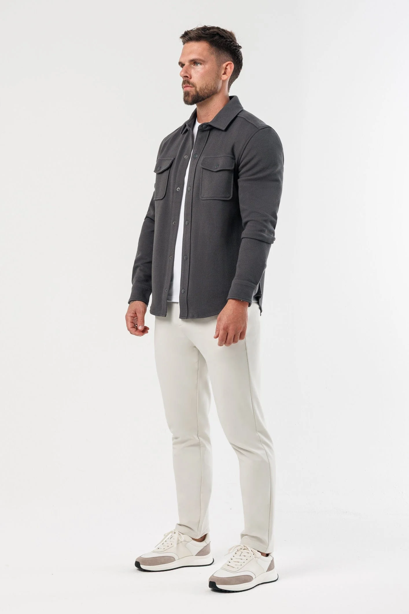 OVERSHIRT - DARK GREY - Image 5