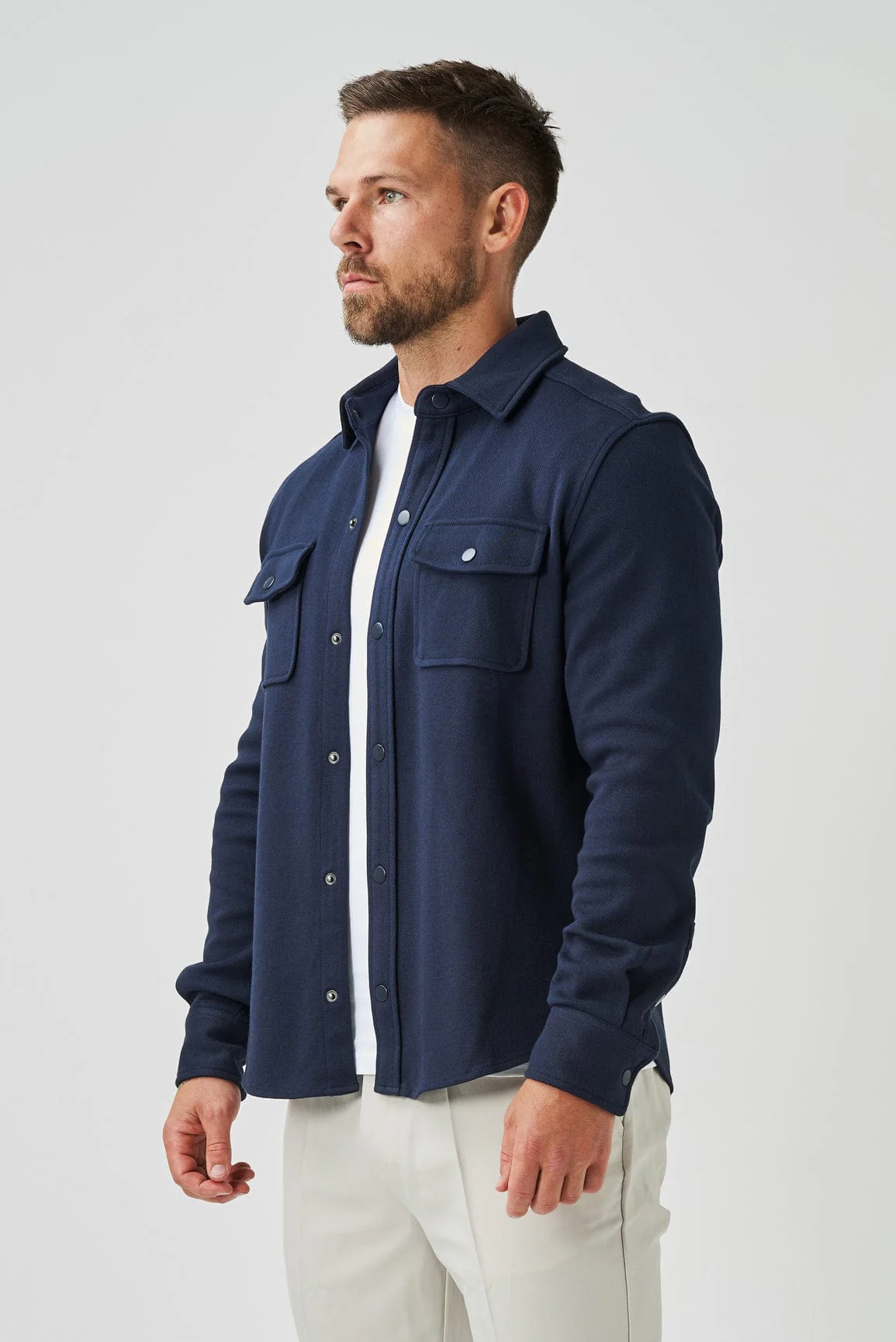 OVERSHIRT - NAVY - Image 6