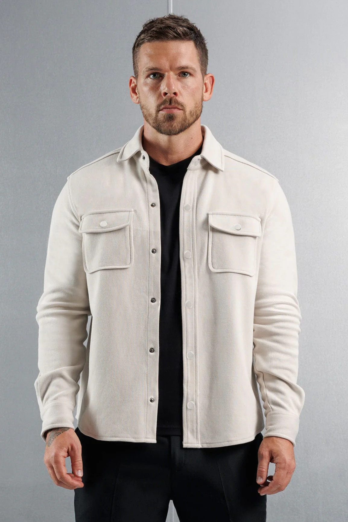 OVERSHIRT - STONE - Image 9
