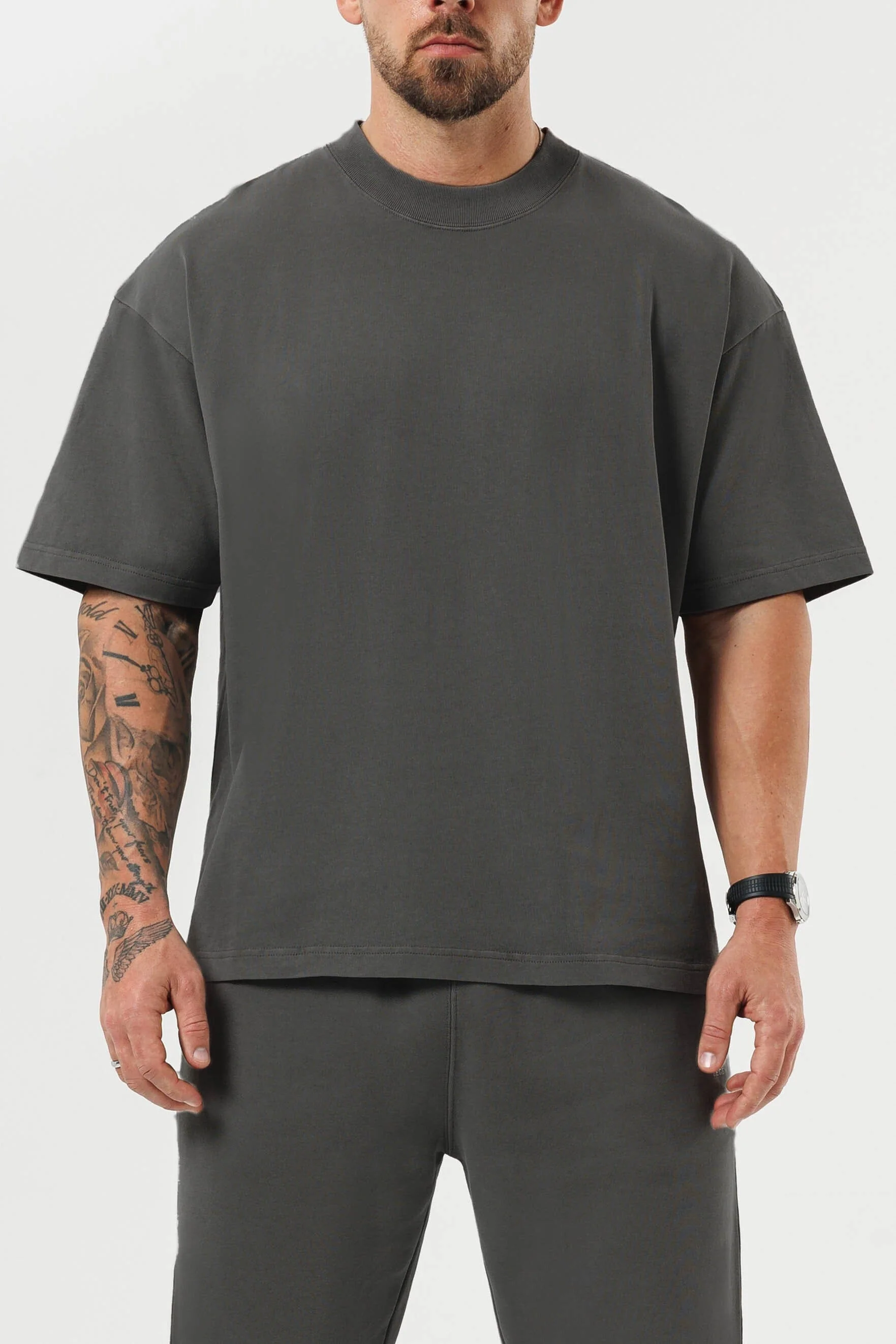 OVERSIZED T-SHIRT - DARK GREY