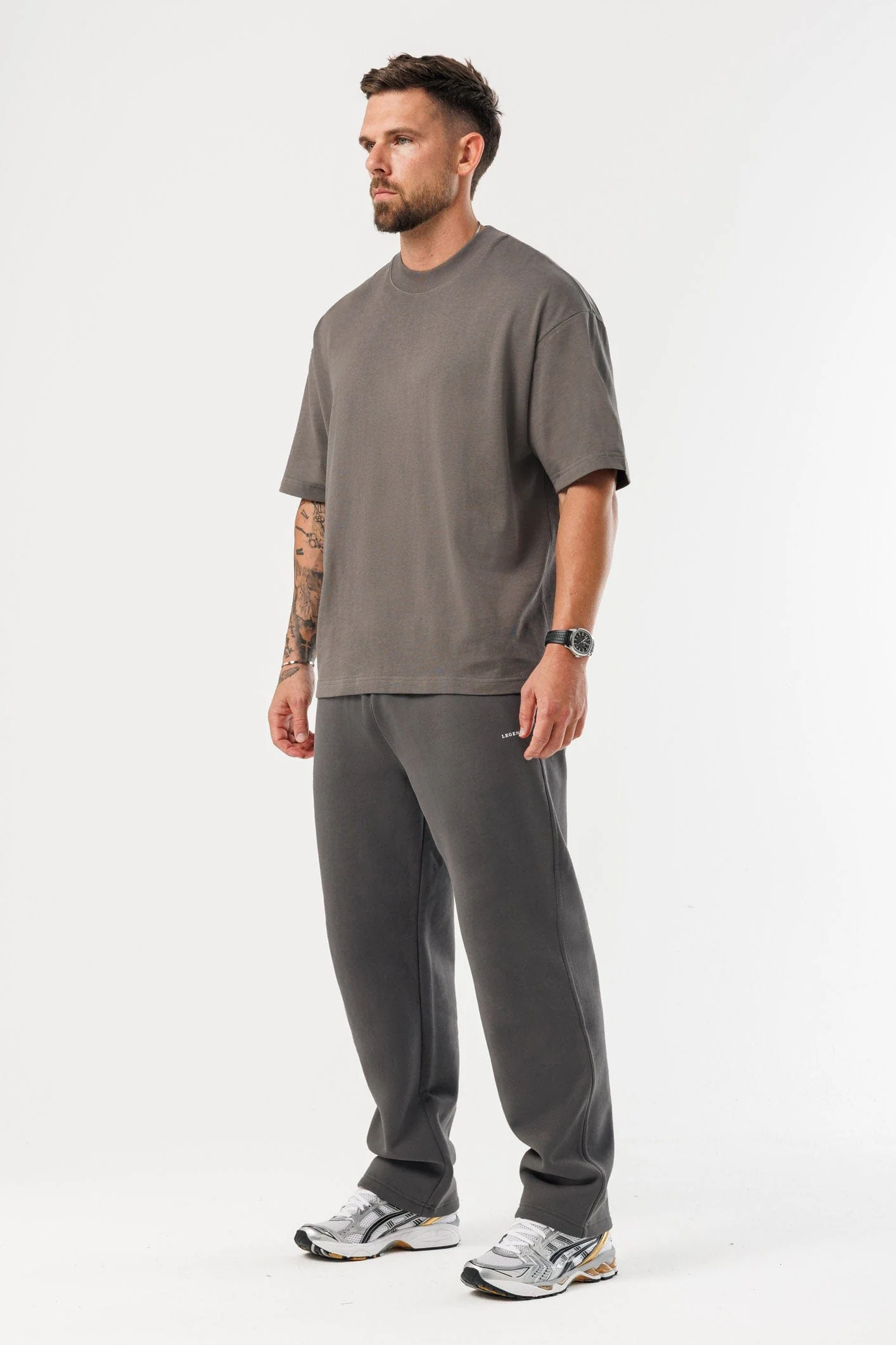 OVERSIZED T-SHIRT - VINTAGE KHAKI - Image 8