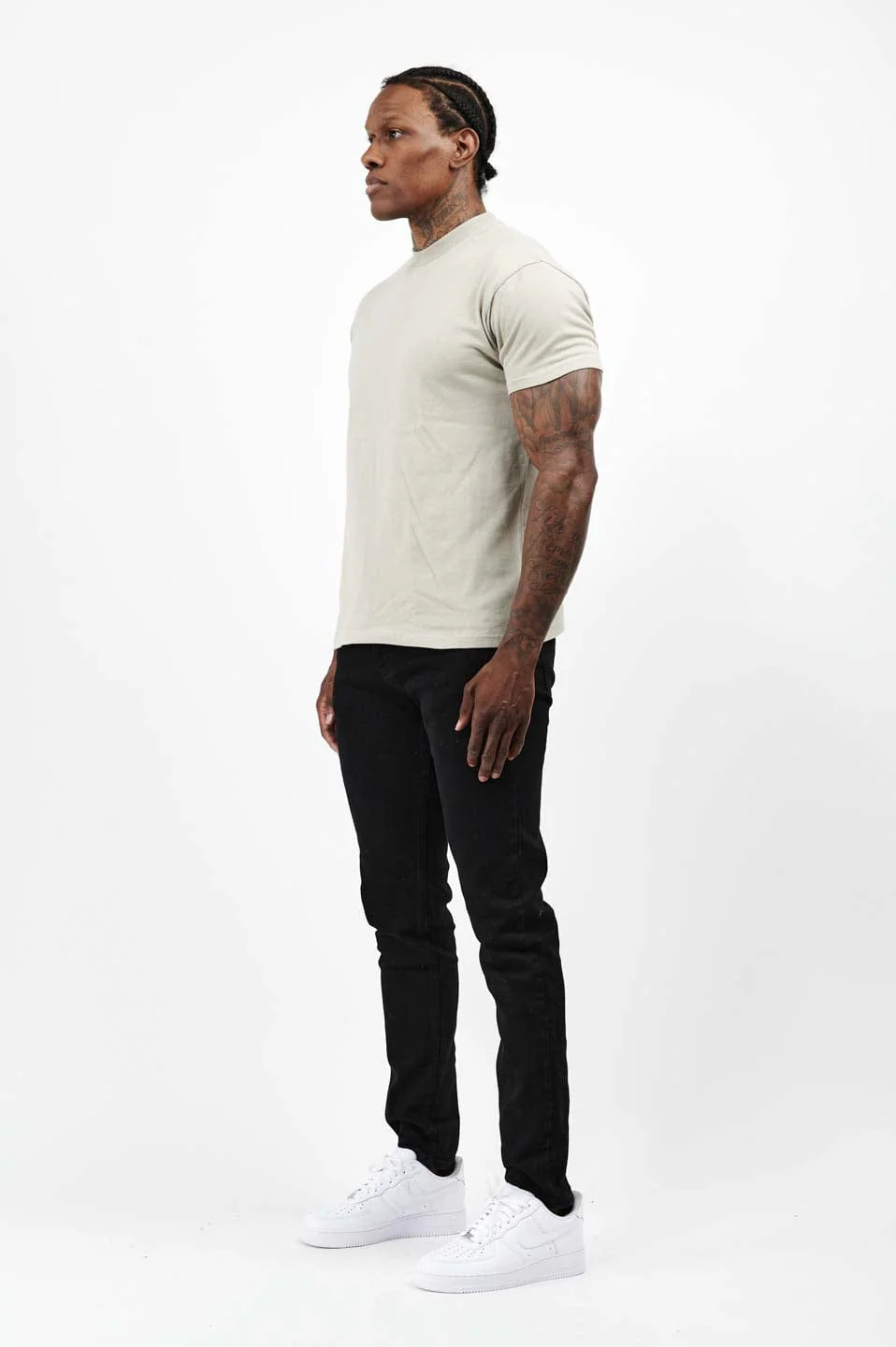 PREMIUM BASICS T-SHIRT - CONCRETE - Image 9