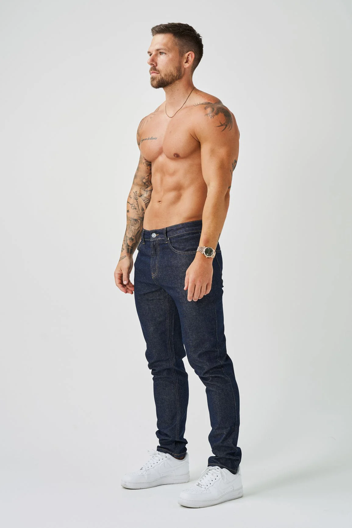 REGULAR FIT JEANS - RAW INDIGO - Image 7