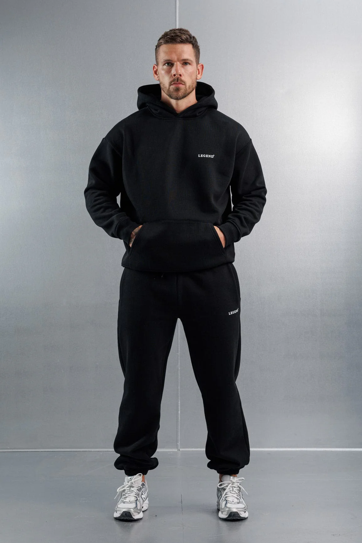 RELAXED JOGGER - BLACK - Image 7