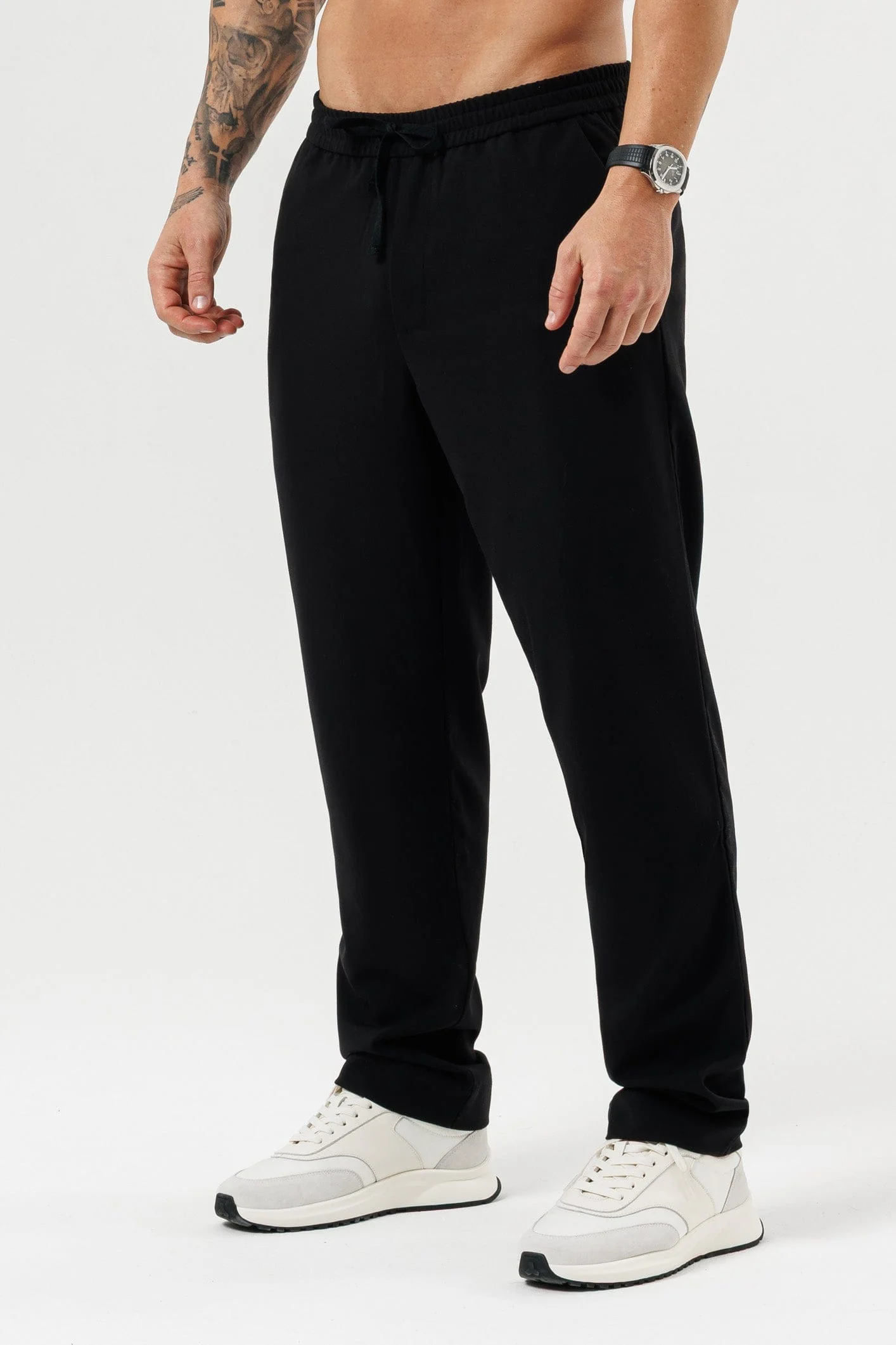 RELAXED TROUSER - BLACK - Image 3