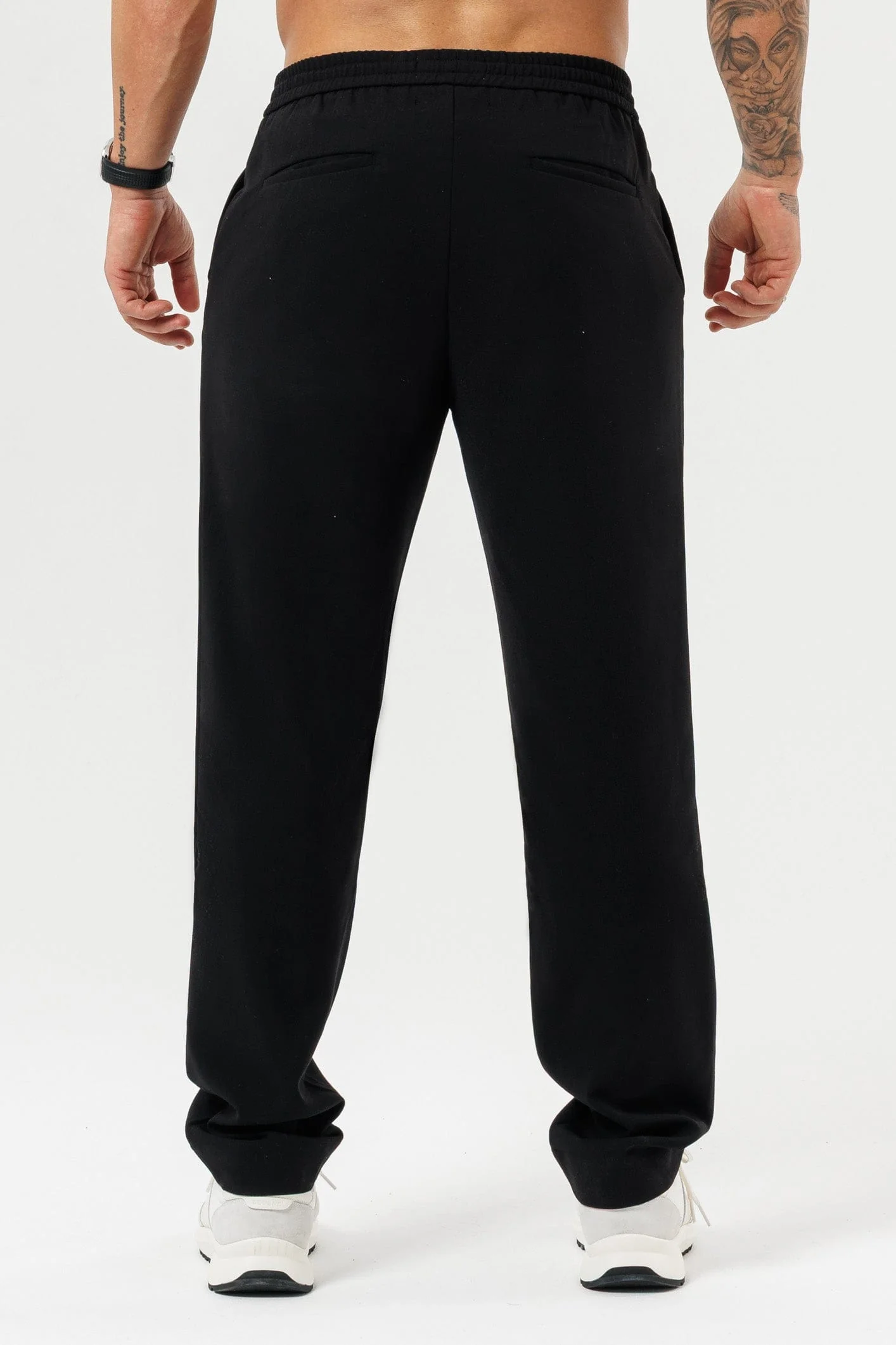RELAXED TROUSER - BLACK - Image 4