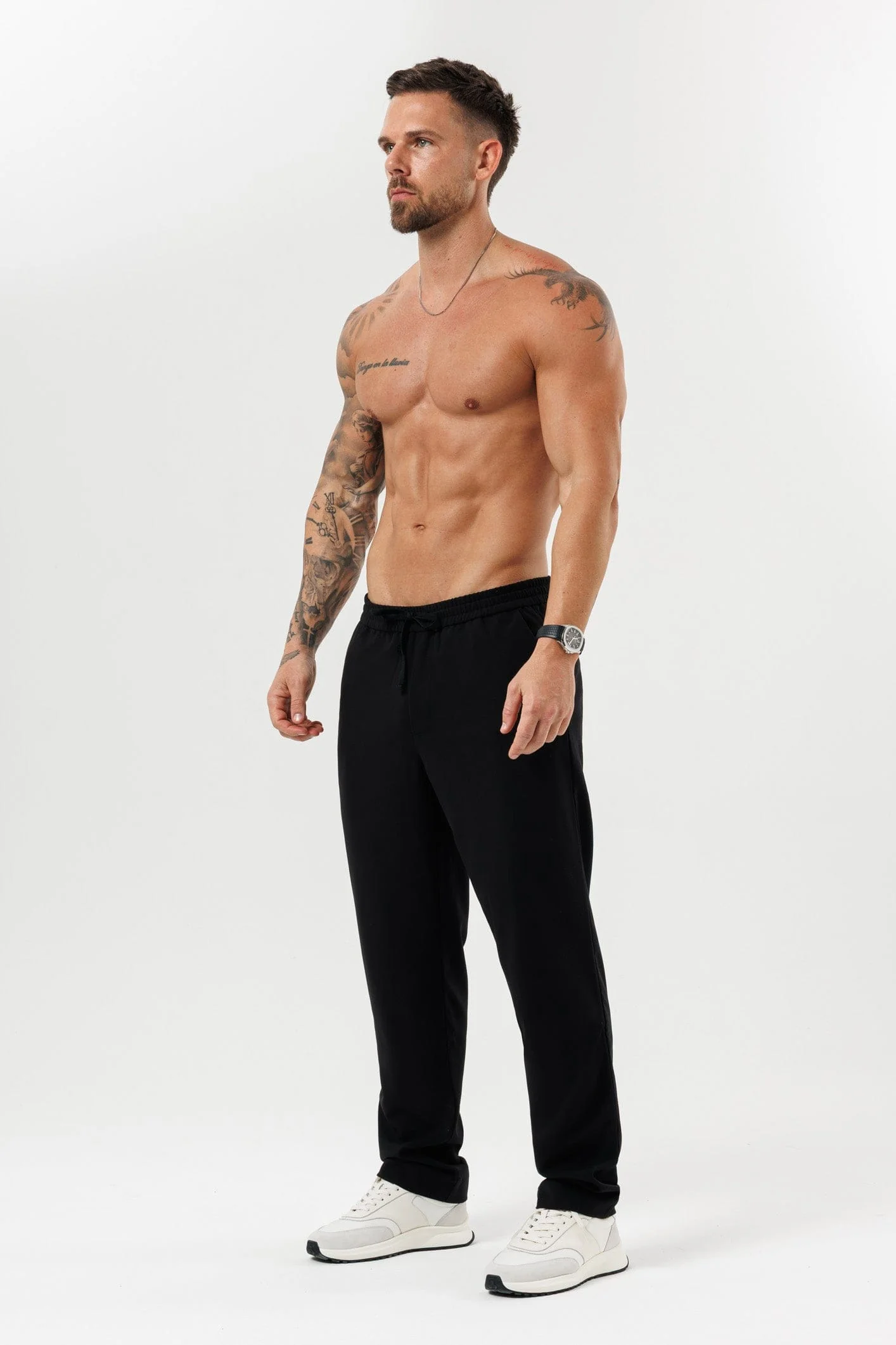 RELAXED TROUSER - BLACK - Image 7